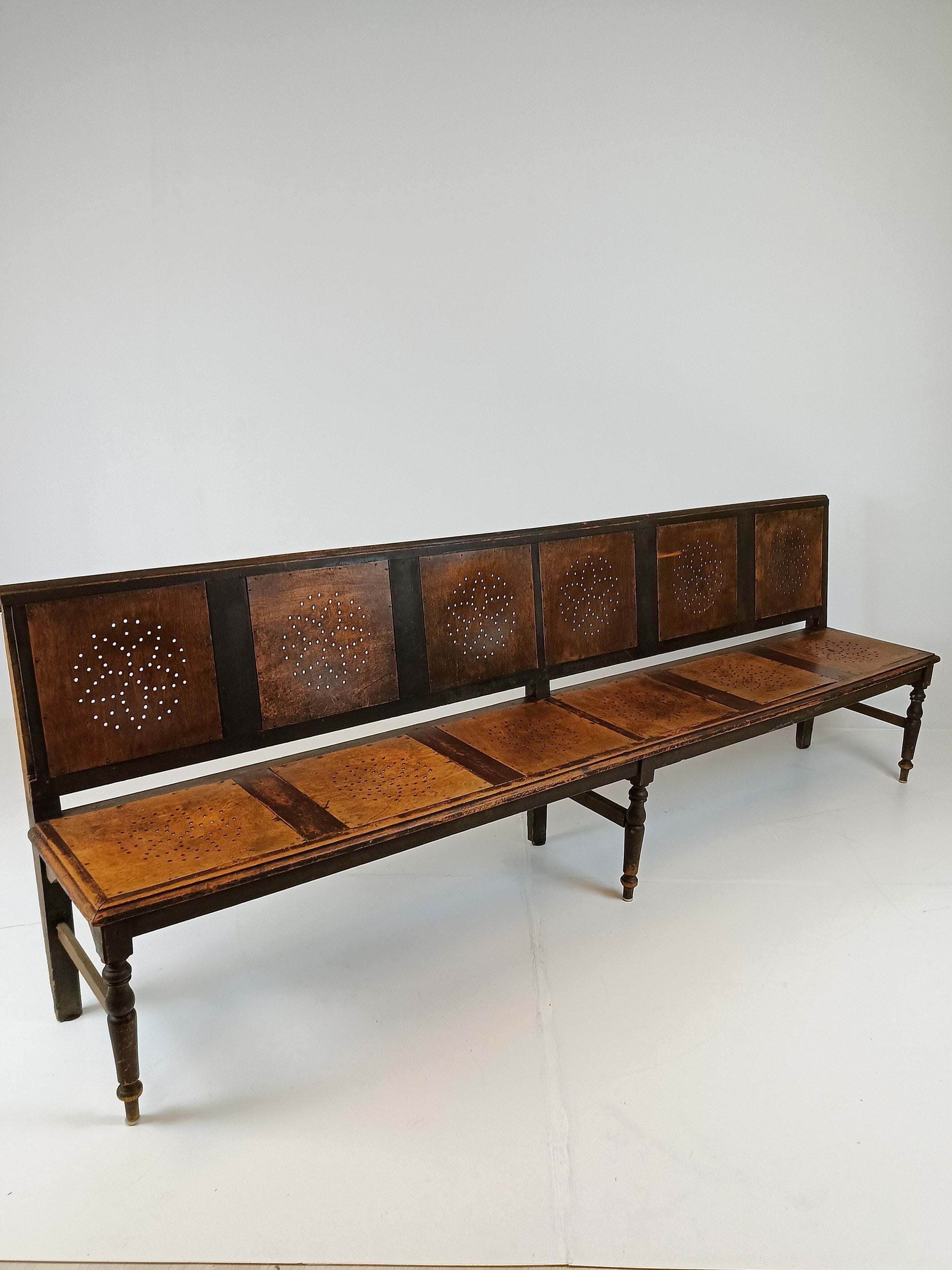 Antique French Hall Bench Antique French Hall Bench