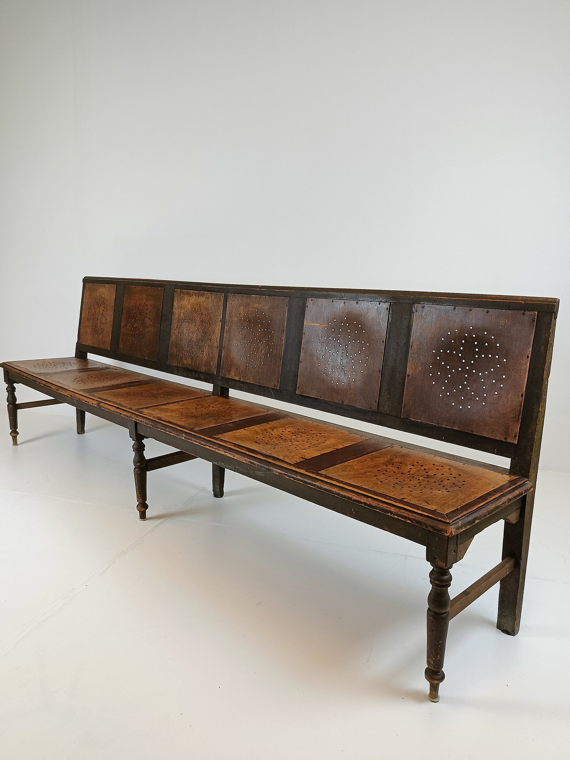 Antique French Hall Bench Antique French Hall Bench