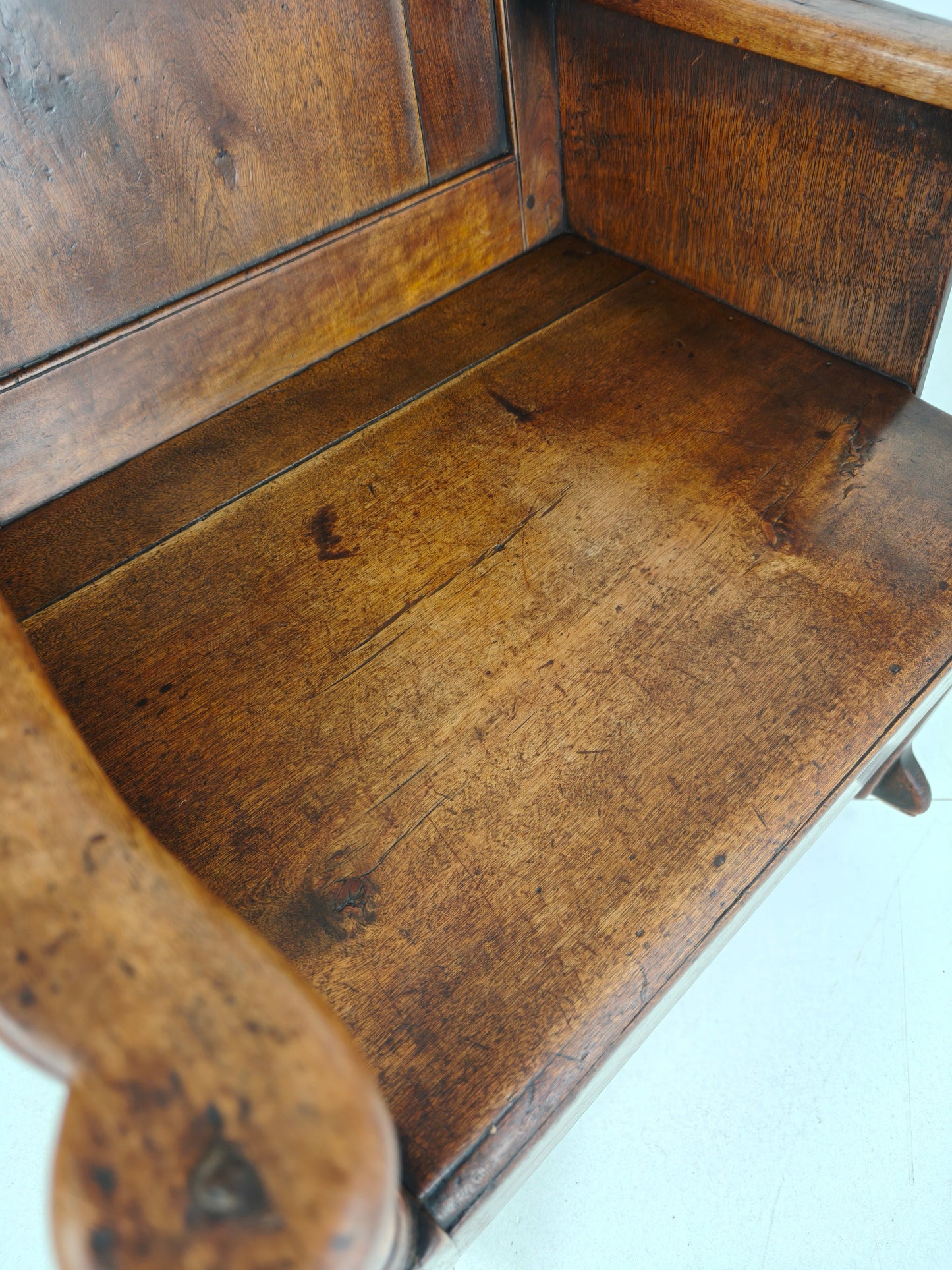 Antique Lambing Chair / Rocking Chair – ca. 1800, Oak Antique Lambing Chair / Rocking Chair – ca. 1800, Oak