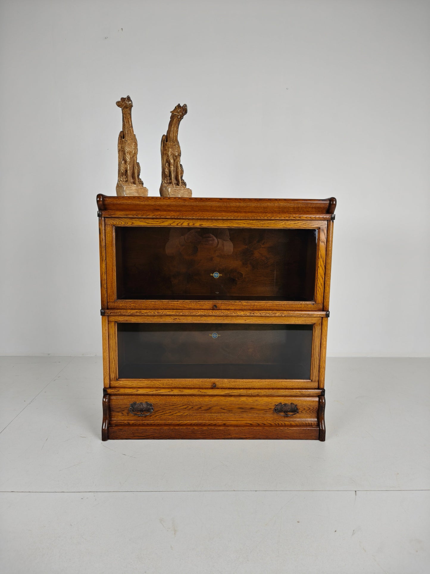Antique Mahogany Globe-Wernicke Bookcase Antique Mahogany Globe-Wernicke Bookcase