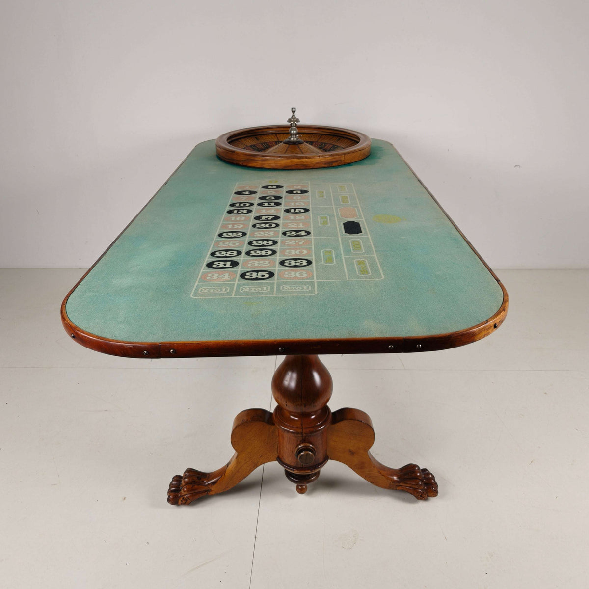 Antique Mason & Co Roulette Table – Denver, Colorado, Early 20th Century Antique Mason & Co Roulette Table – Denver, Colorado, Early 20th Century