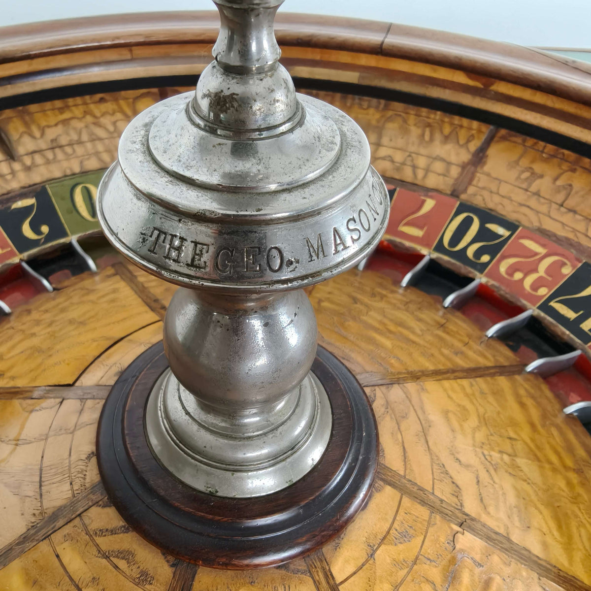 Antique Mason & Co Roulette Table – Denver, Colorado, Early 20th Century Antique Mason & Co Roulette Table – Denver, Colorado, Early 20th Century