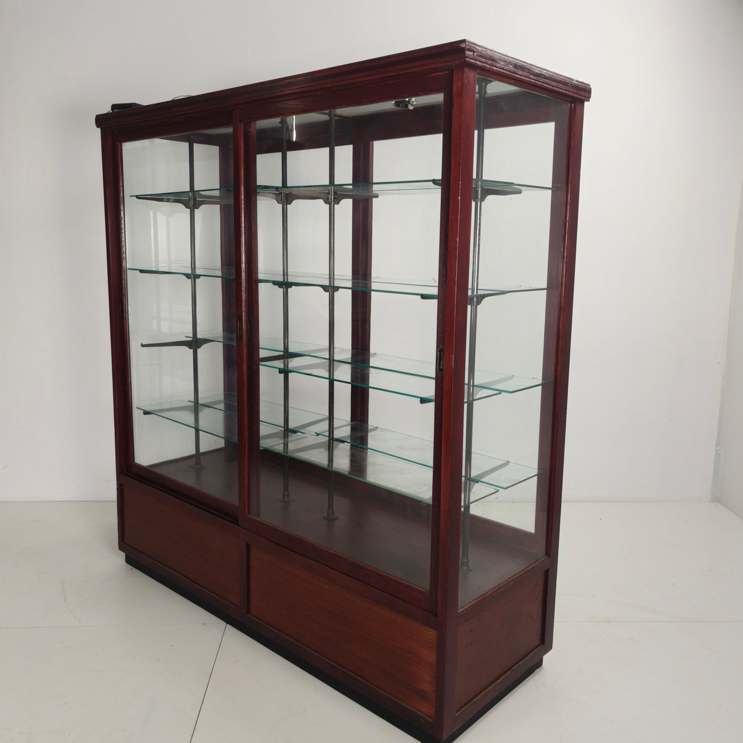 Antique Museum Display Cabinet with glass Antique Museum Display Cabinet with glass