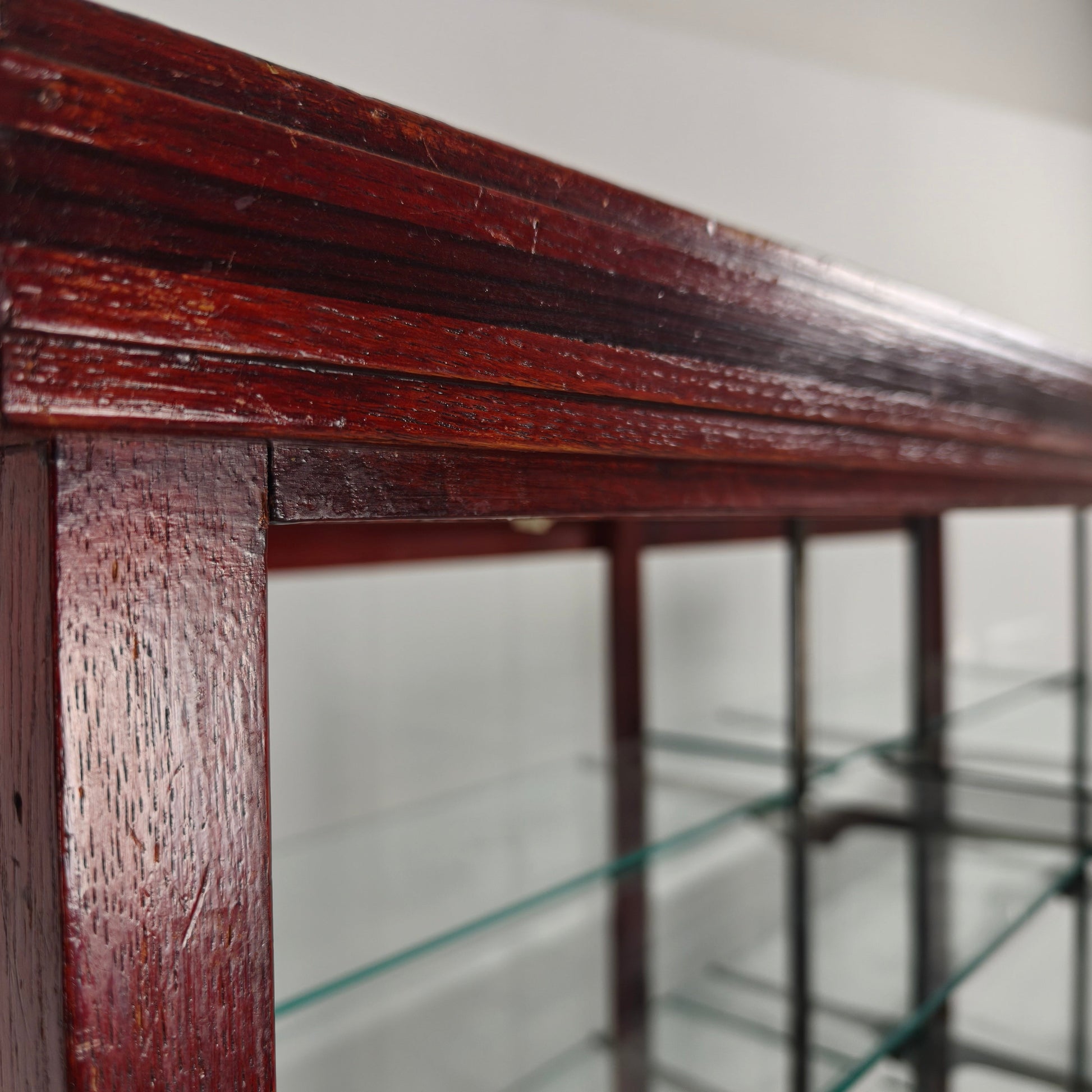 Antique Museum Display Cabinet with glass Antique Museum Display Cabinet with glass
