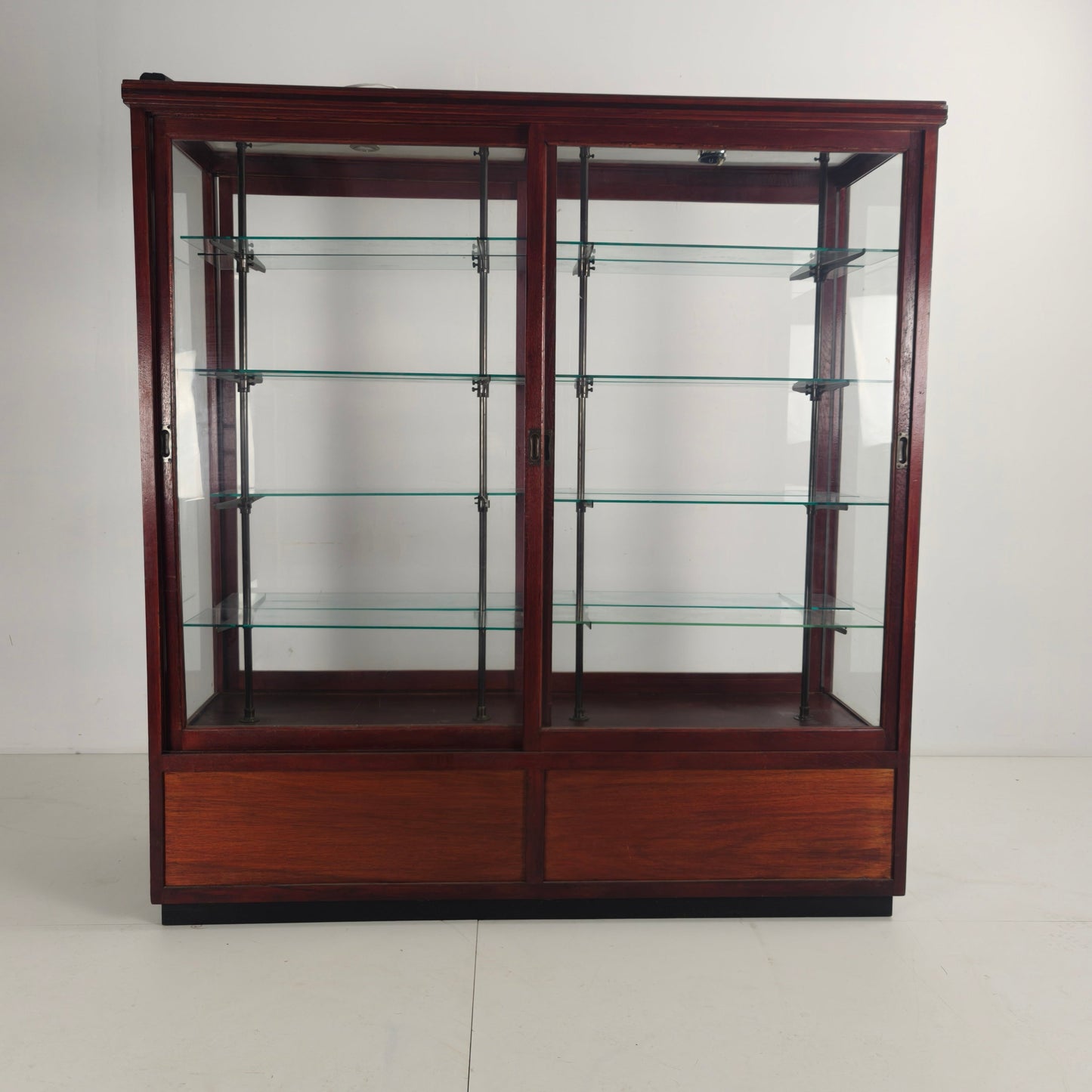 Antique Museum Display Cabinet with glass Antique Museum Display Cabinet with glass