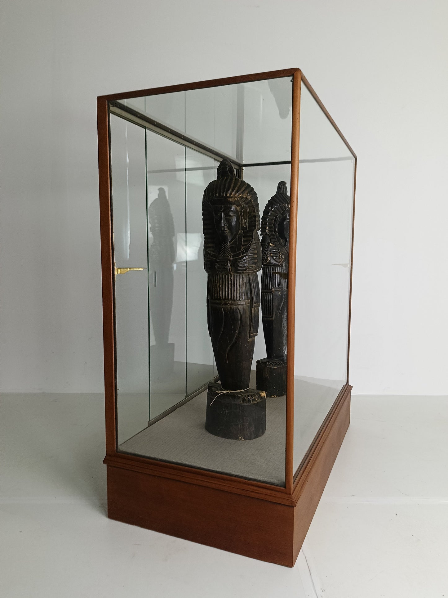 Antique Museum Glass Display Cabinet Antique Museum Glass Display Cabinet