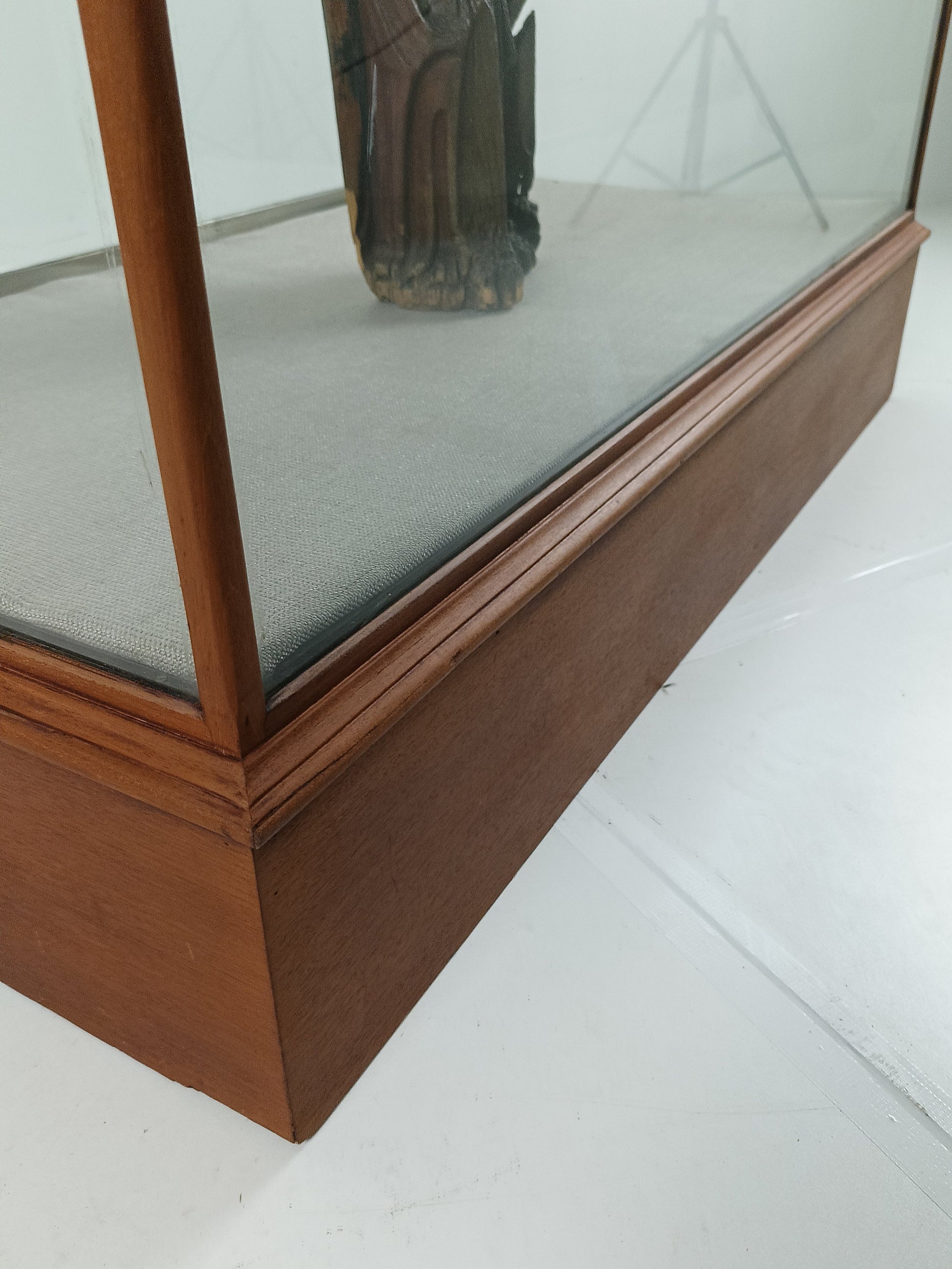 Antique Museum Glass Display Cabinet Antique Museum Glass Display Cabinet