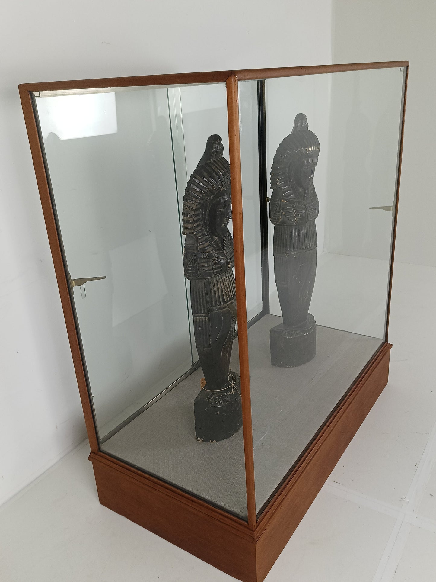Antique Museum Glass Display Cabinet Antique Museum Glass Display Cabinet
