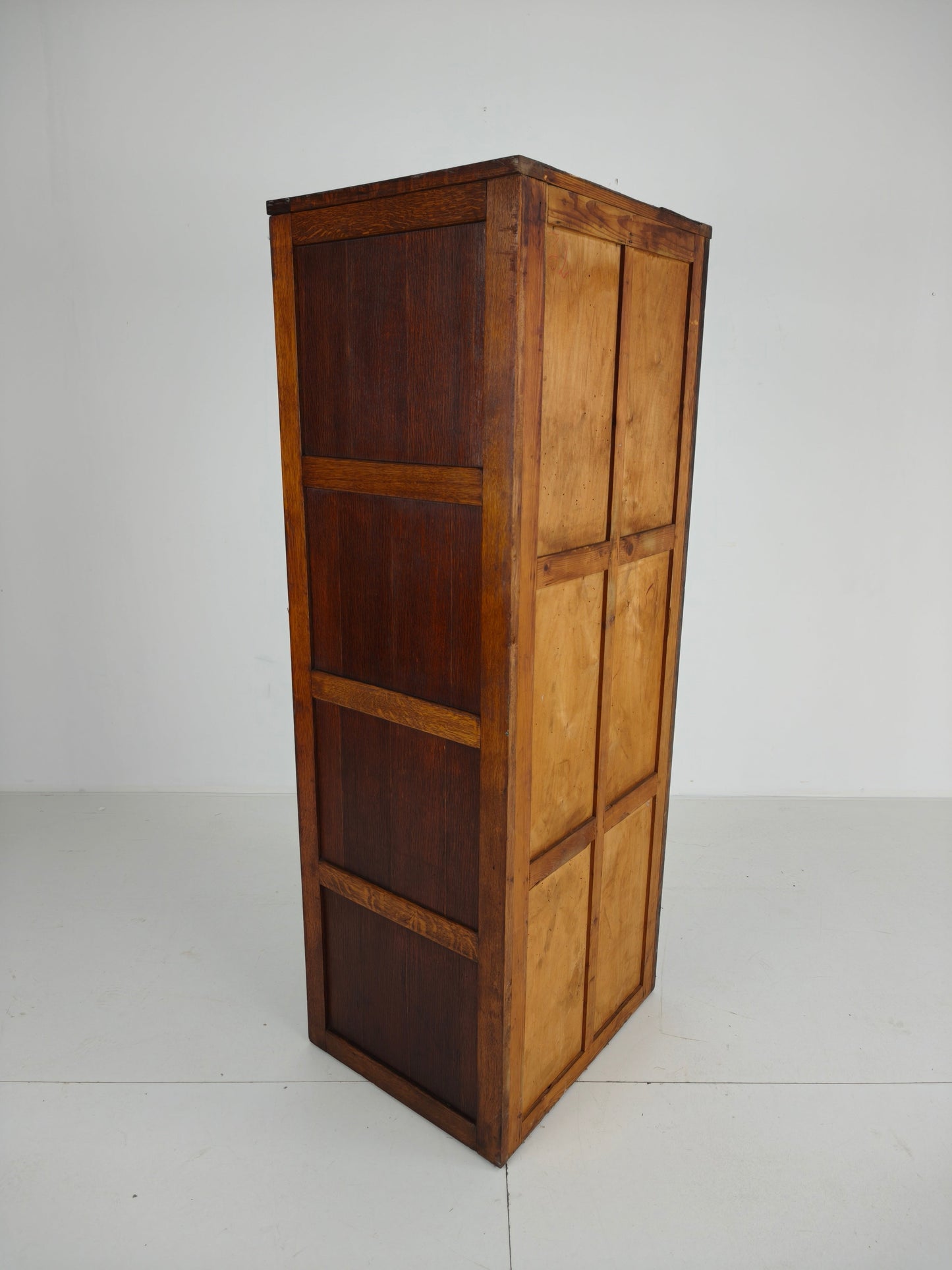 Antique Oak Filing Cabinet – c.1900–1920 Antique Oak Filing Cabinet – c.1900–1920