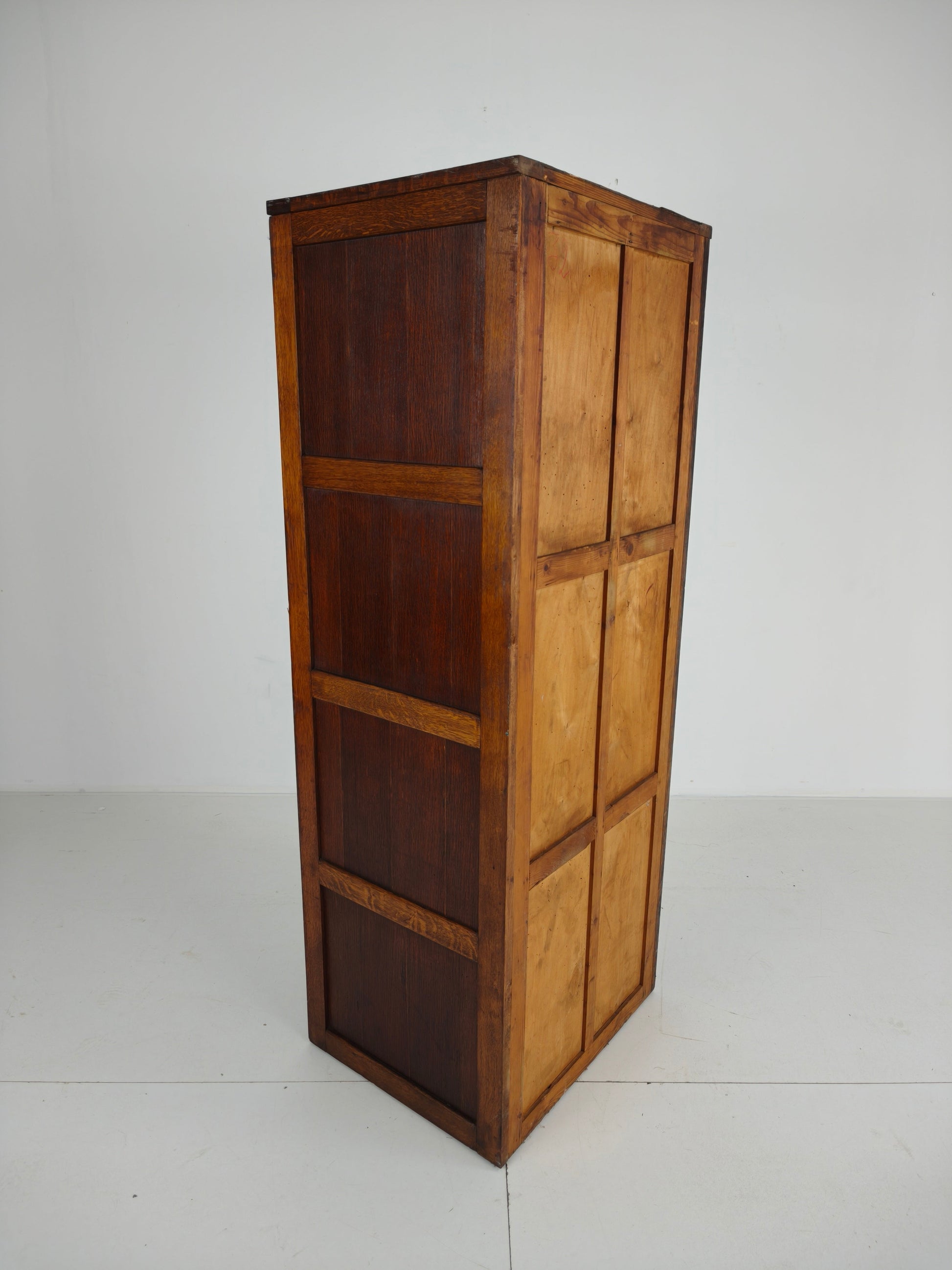 Antique Oak Filing Cabinet – c.1900–1920 Antique Oak Filing Cabinet – c.1900–1920