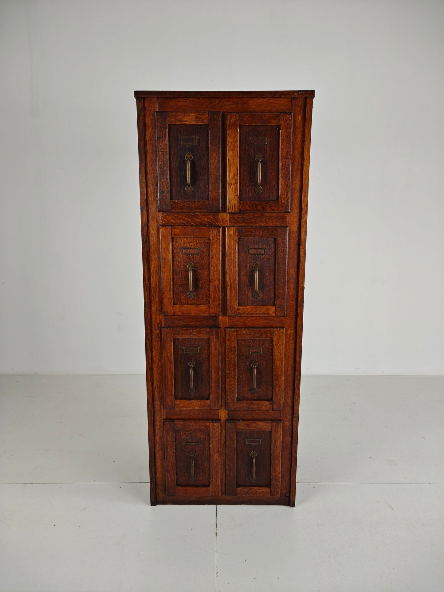 Antique Oak Filing Cabinet – c.1900–1920 Antique Oak Filing Cabinet – c.1900–1920