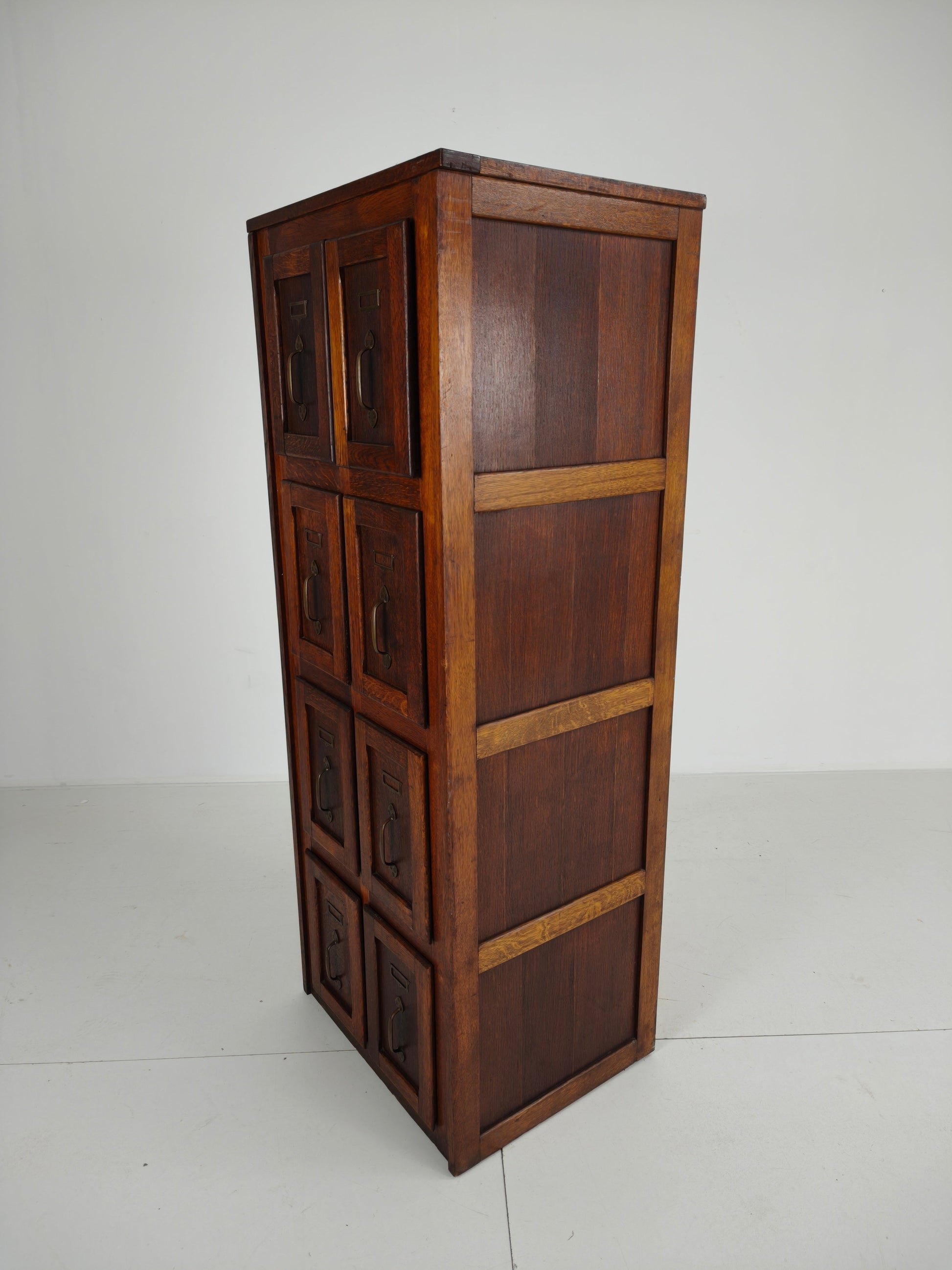 Antique Oak Filing Cabinet – c.1900–1920 Antique Oak Filing Cabinet – c.1900–1920