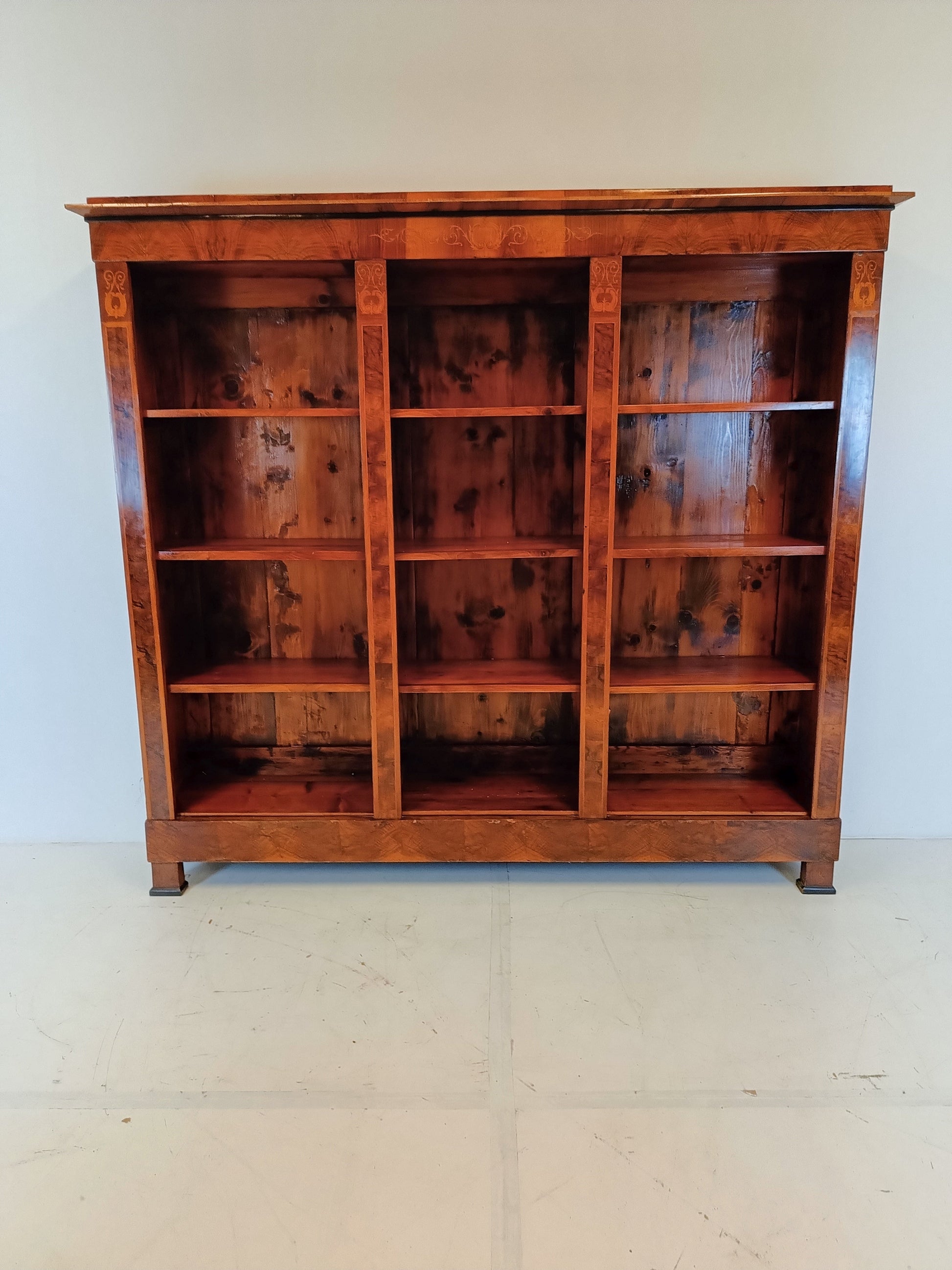 Antique Open Book Cabinet Antique Open Book Cabinet