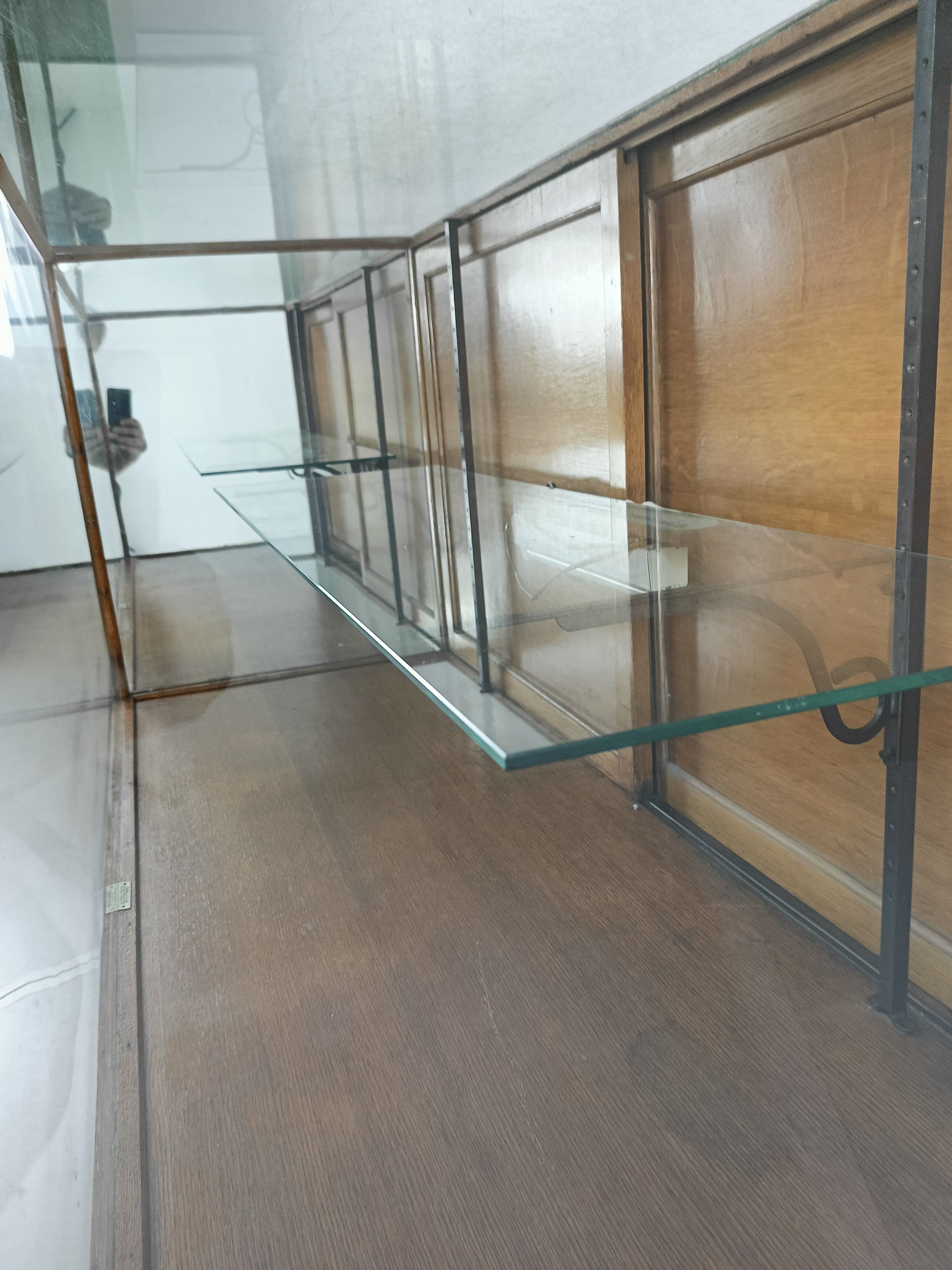 Antique Rare Glass Shop Counter By Dudley&Co Antique Rare Glass Shop Counter By Dudley&Co