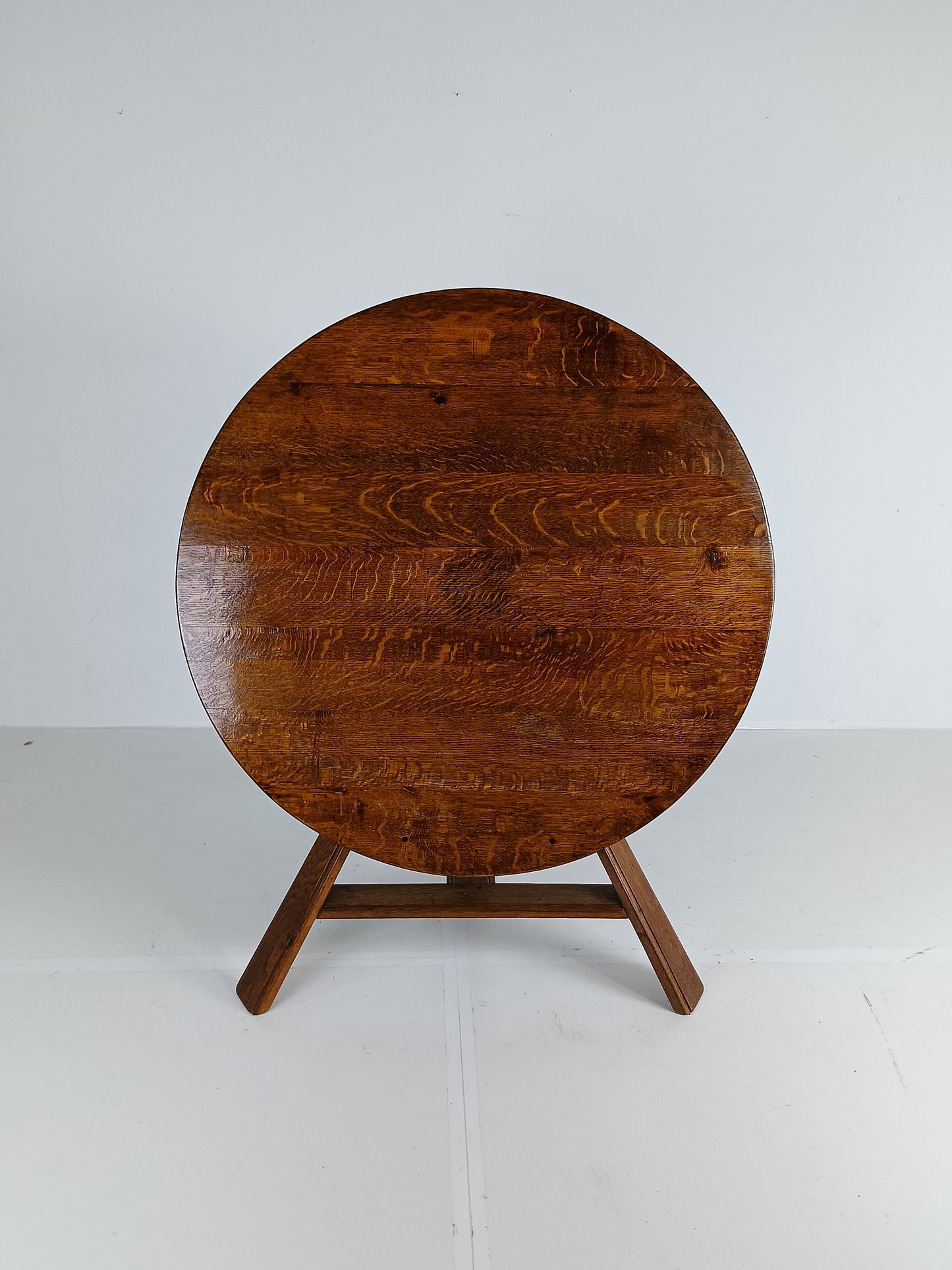 Antique Round Tilt Top Table From Drenthe, The Netherlands Antique Round Tilt Top Table From Drenthe, The Netherlands