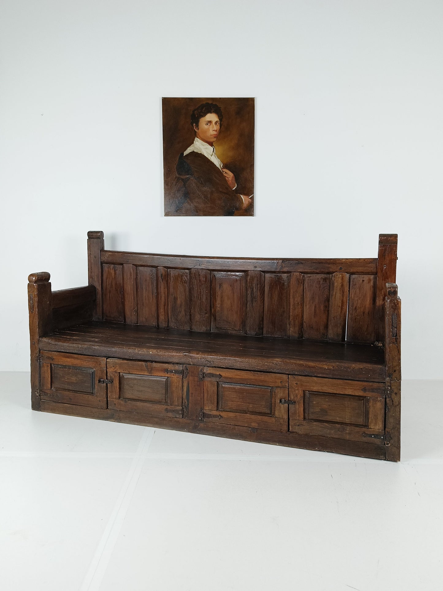 Antique Spanish Bench Antique Spanish Bench