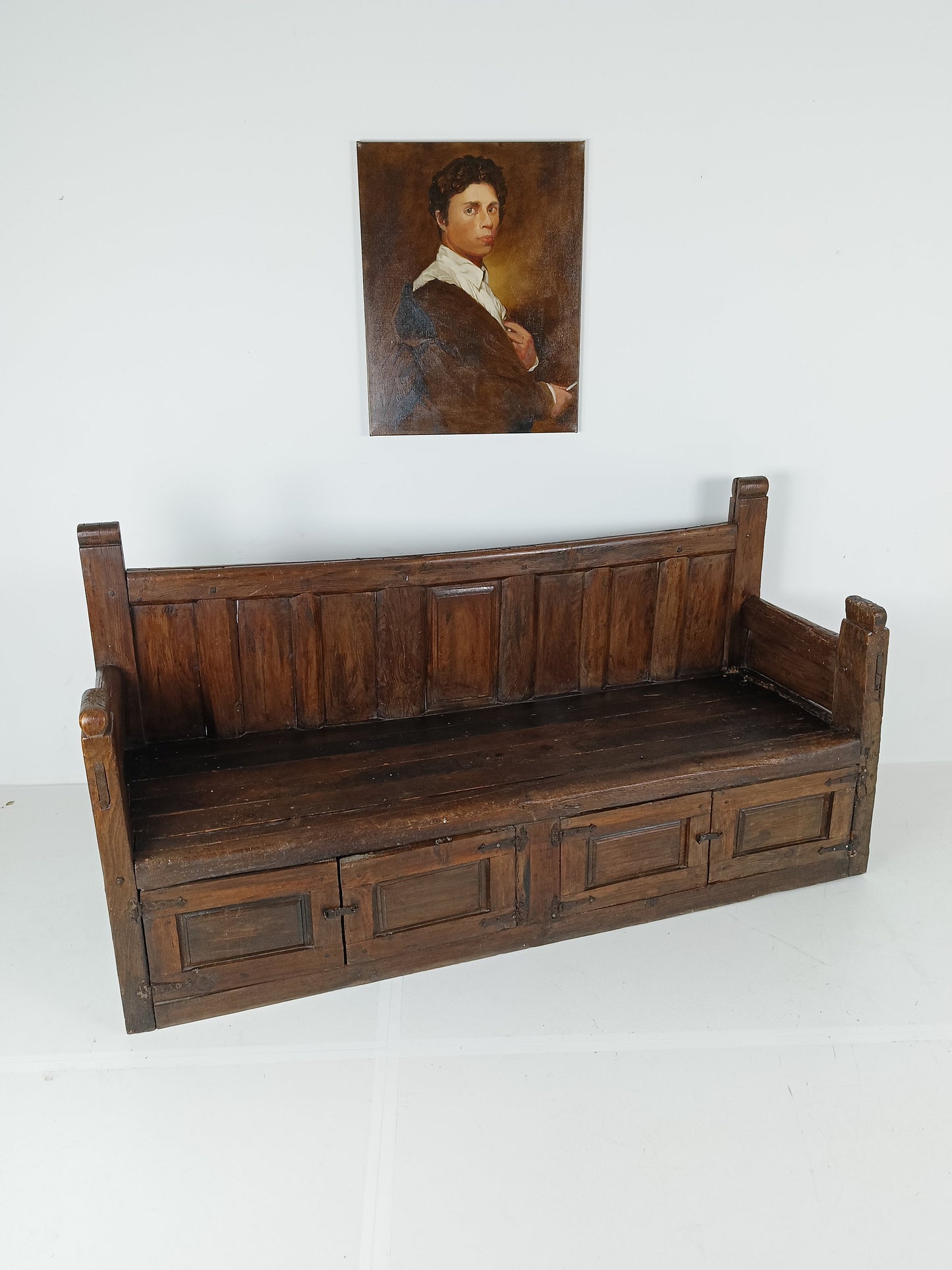 Antique Spanish Bench Antique Spanish Bench