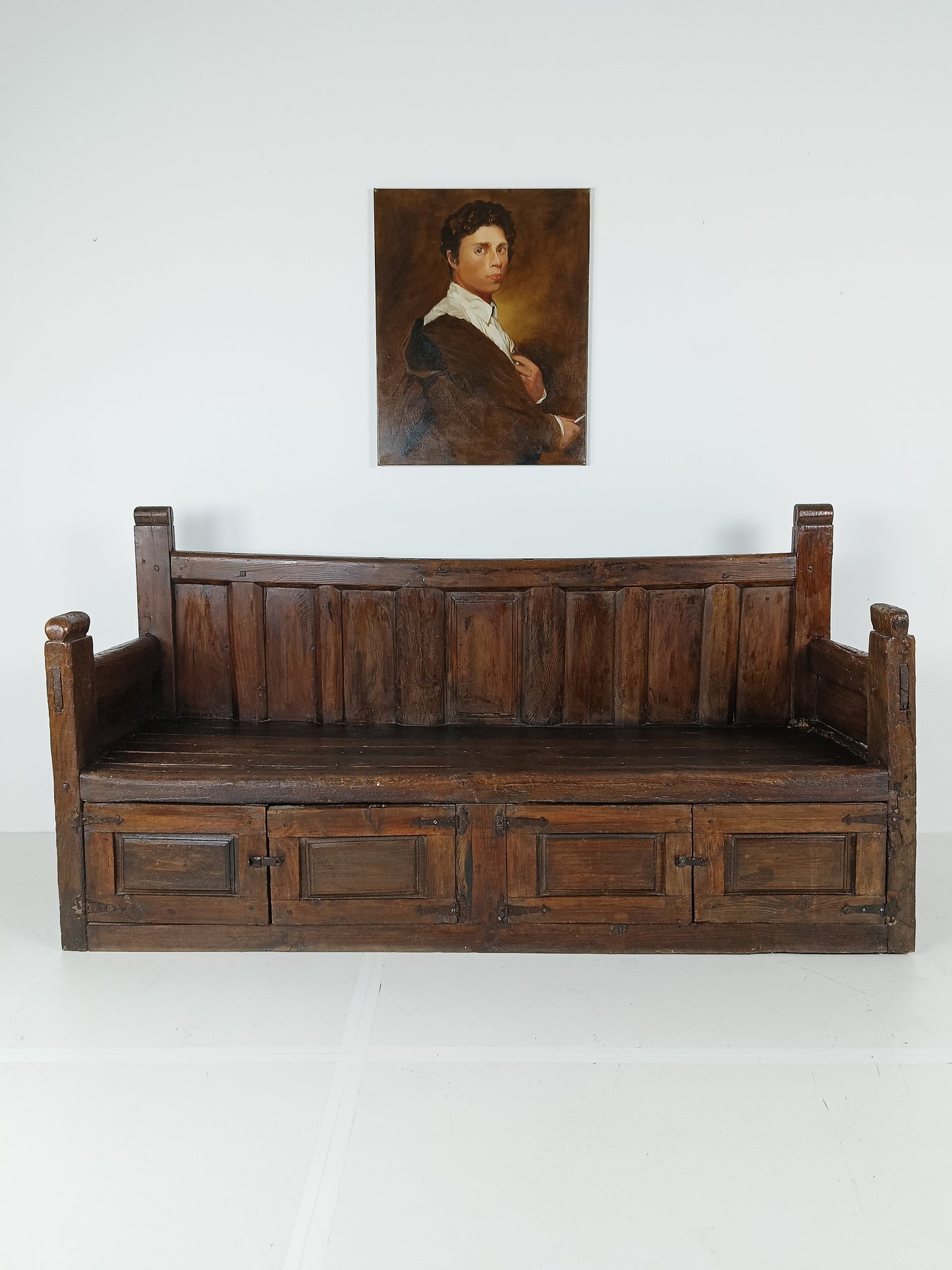 Antique Spanish Bench Antique Spanish Bench