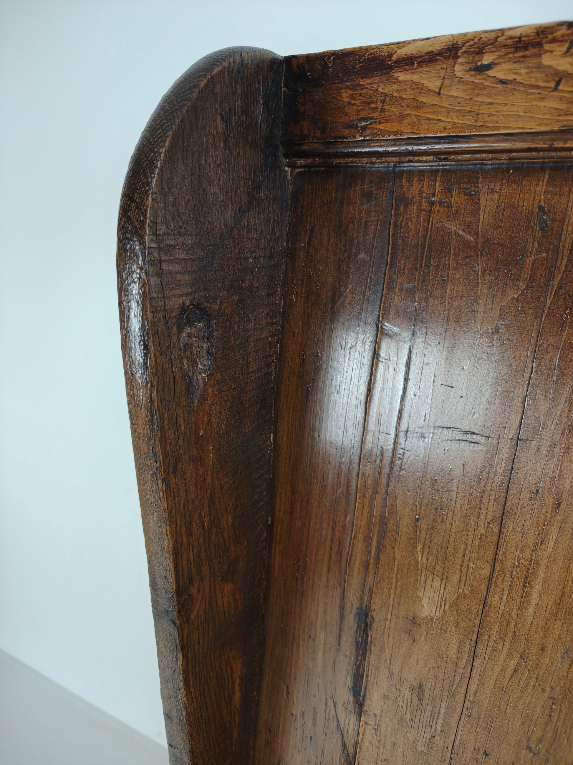 Antique Westcountry Pine /oak High Back Settle 1800s Antique Westcountry Pine /oak High Back Settle 1800s