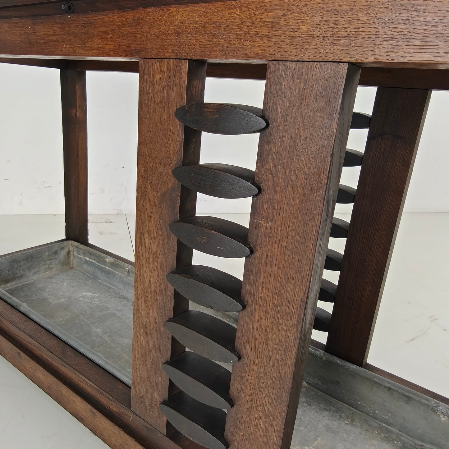 Art Deco Amsterdam School Umbrella Stand, 1920s Art Deco Amsterdam School Umbrella Stand, 1920s