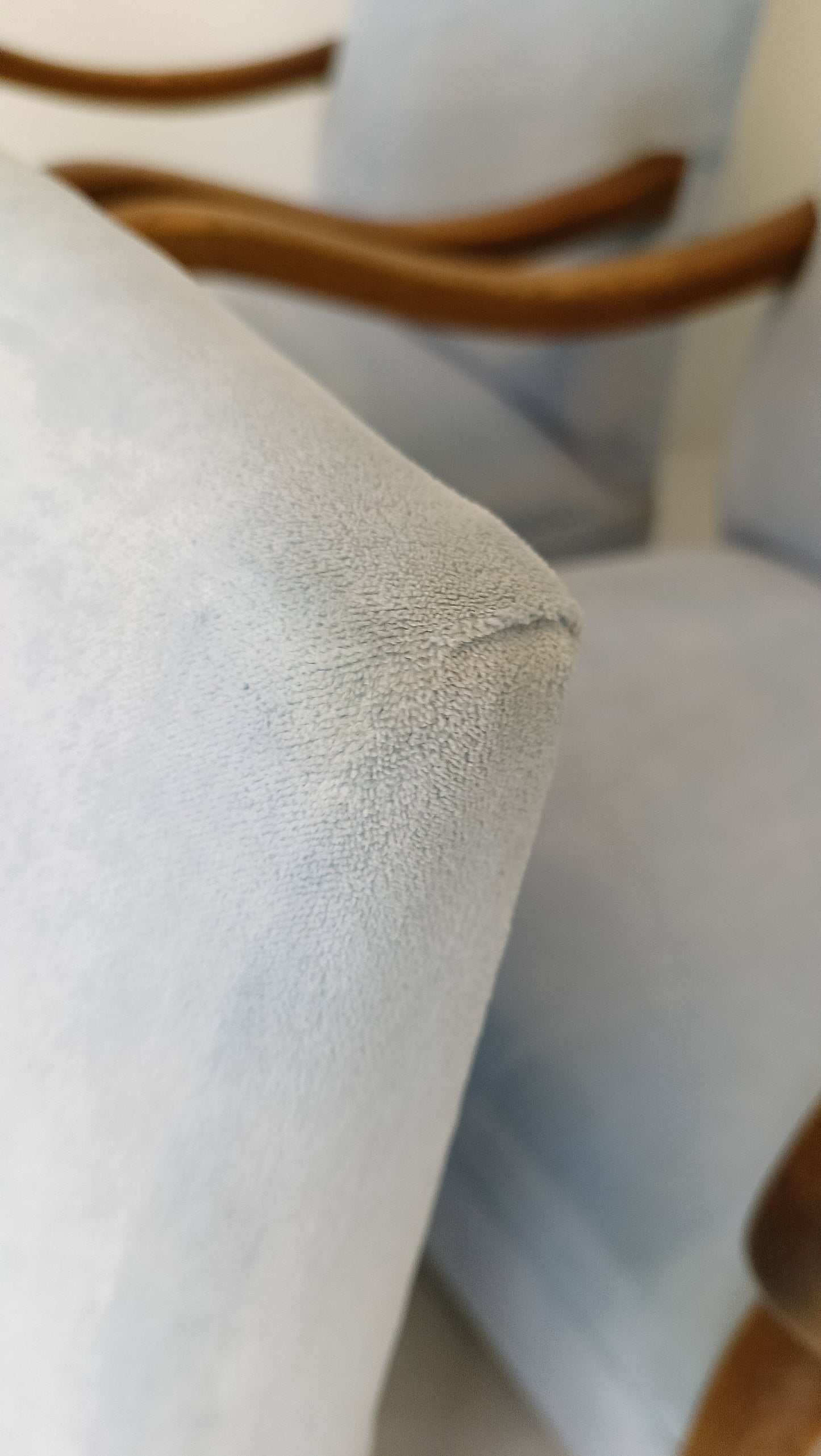 Beautiful Set Of TWO Pastel Blue Chairs Beautiful Set Of TWO Pastel Blue Chairs