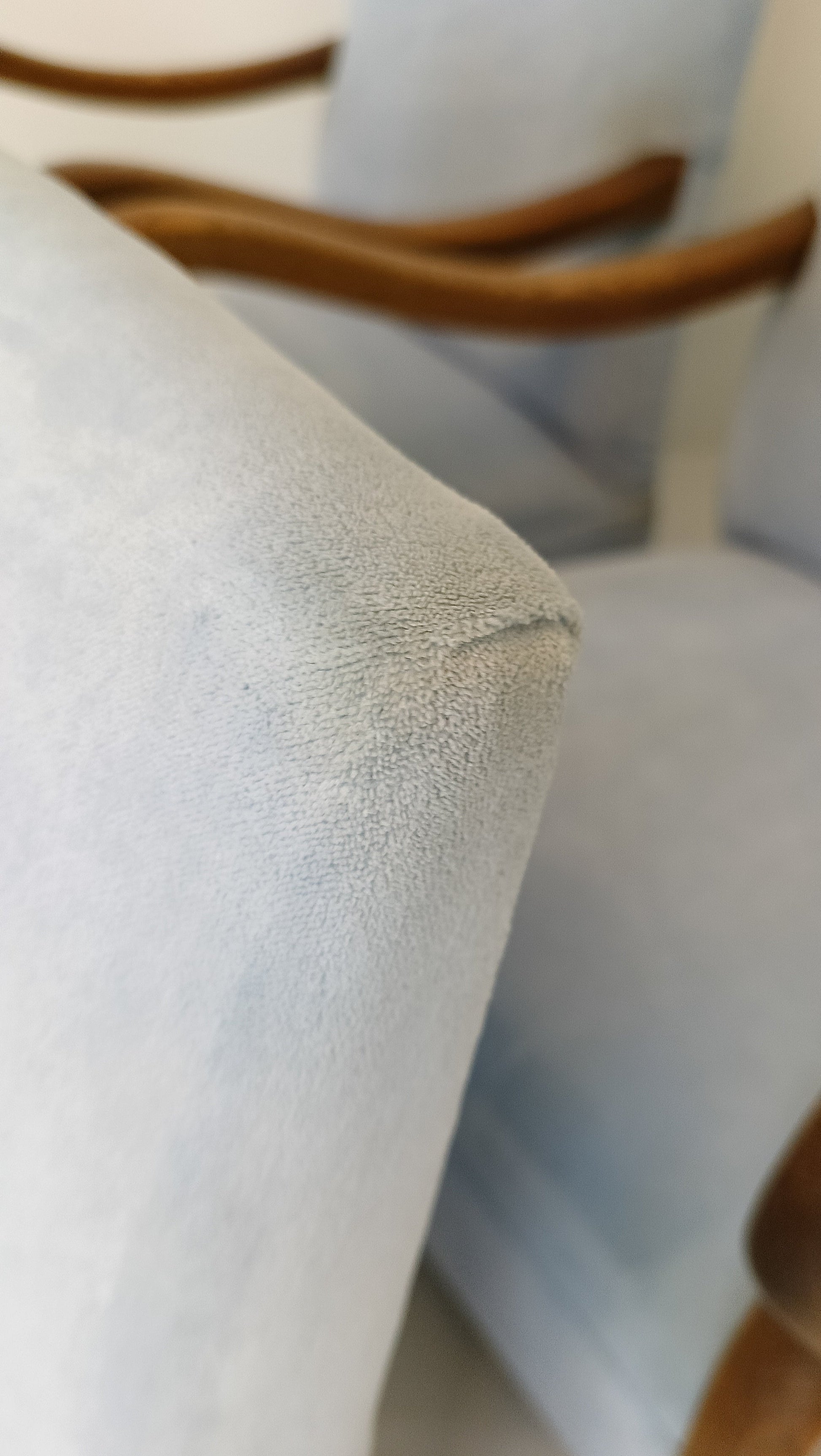 Beautiful Set Of TWO Pastel Blue Chairs Beautiful Set Of TWO Pastel Blue Chairs