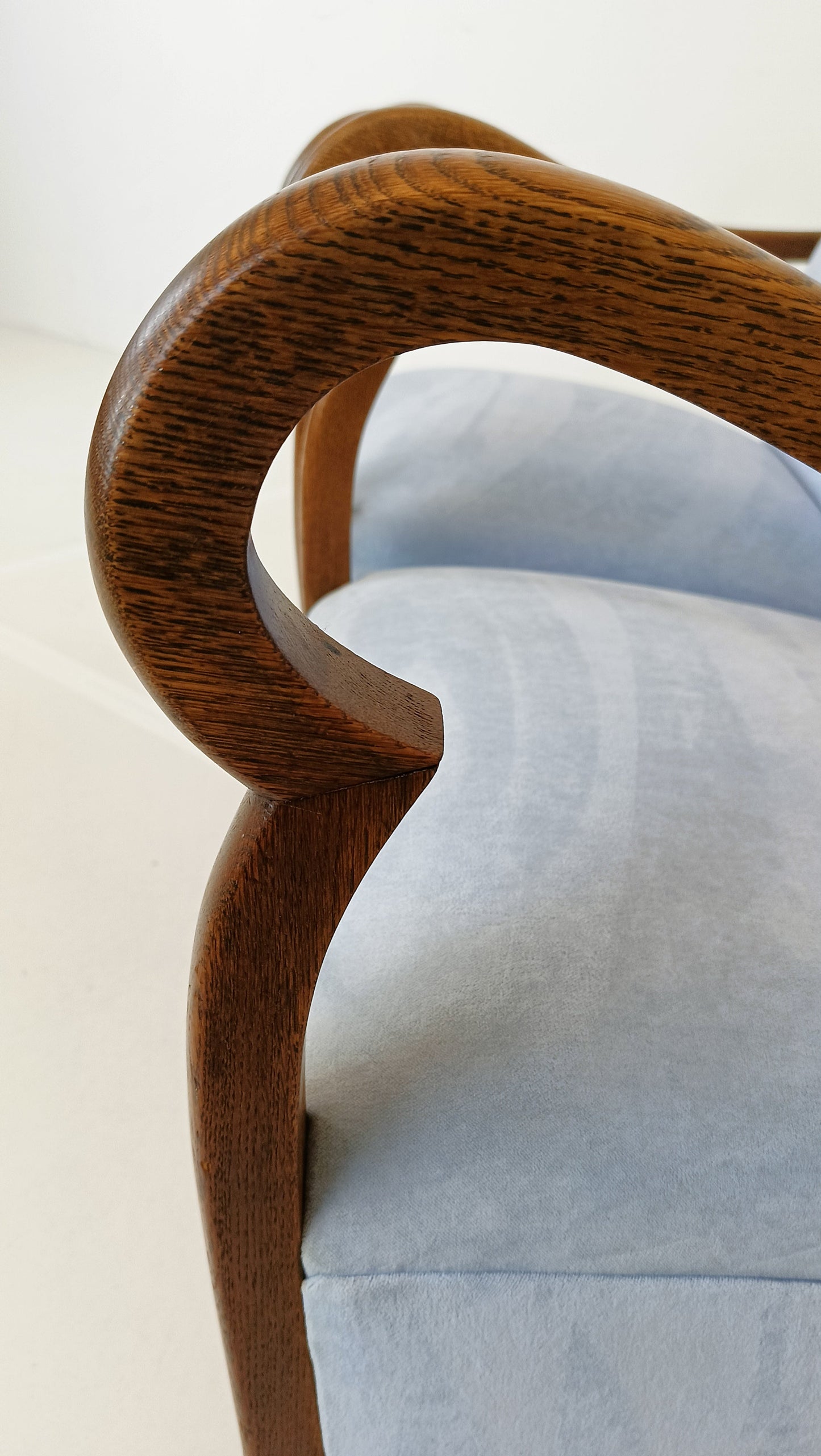 Beautiful Set Of TWO Pastel Blue Chairs Beautiful Set Of TWO Pastel Blue Chairs