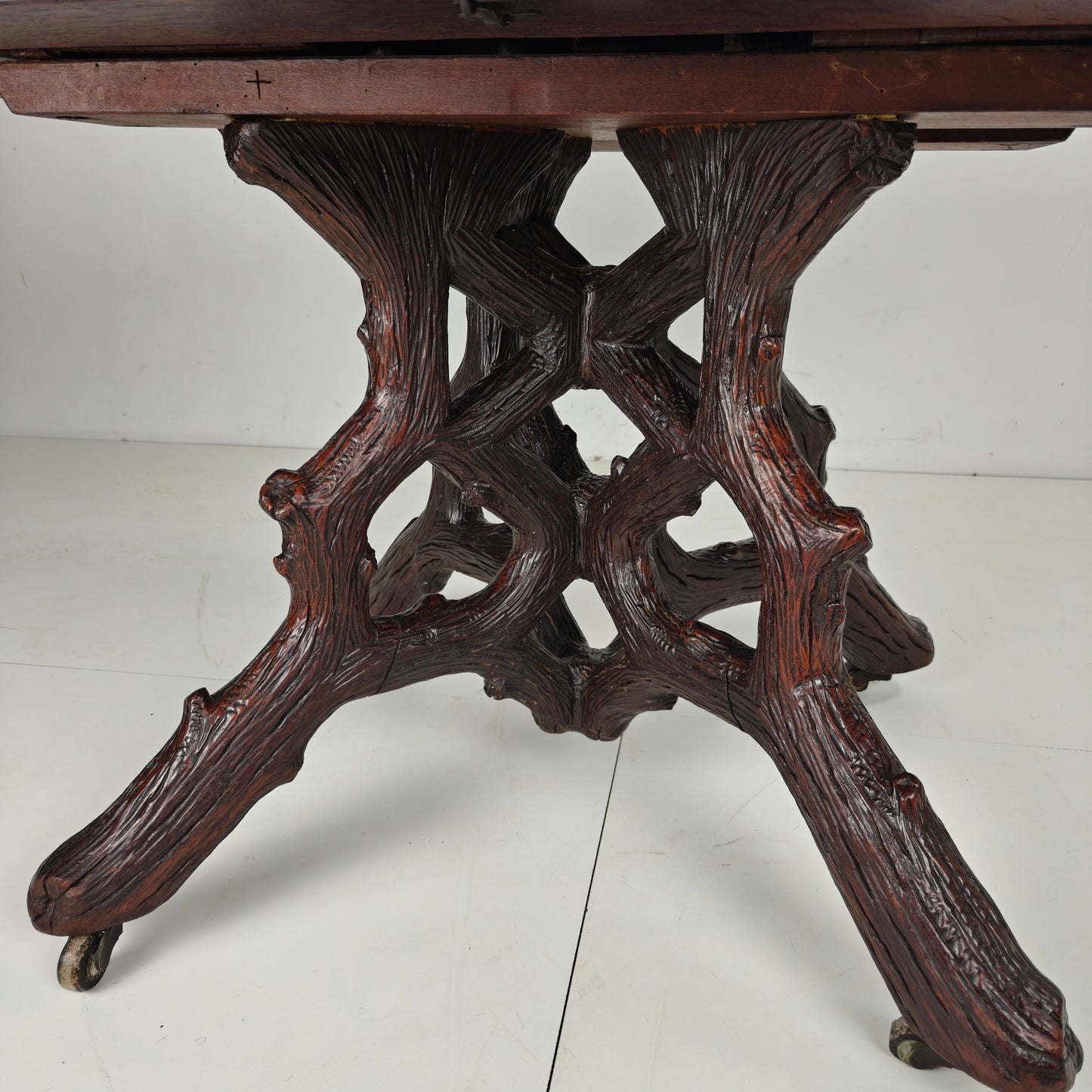 Black Forest Center Table by Matthijs Horrix for Horrix Den Haag, 1890s Black Forest Center Table by Matthijs Horrix for Horrix Den Haag, 1890s