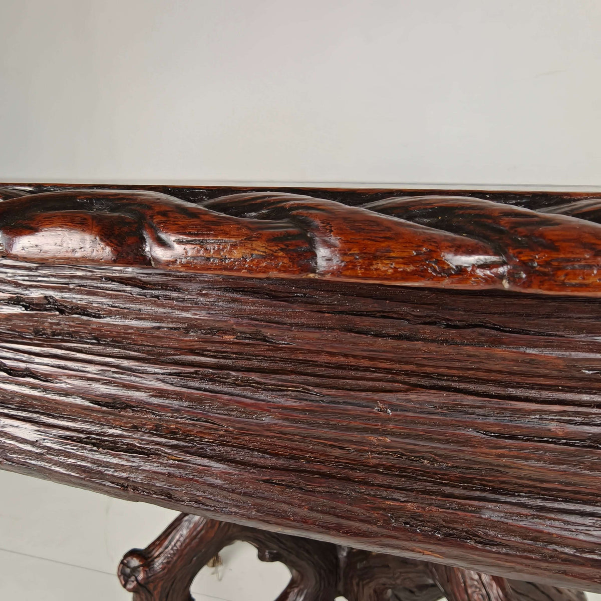 Black Forest Center Table by Matthijs Horrix for Horrix Den Haag, 1890s Black Forest Center Table by Matthijs Horrix for Horrix Den Haag, 1890s