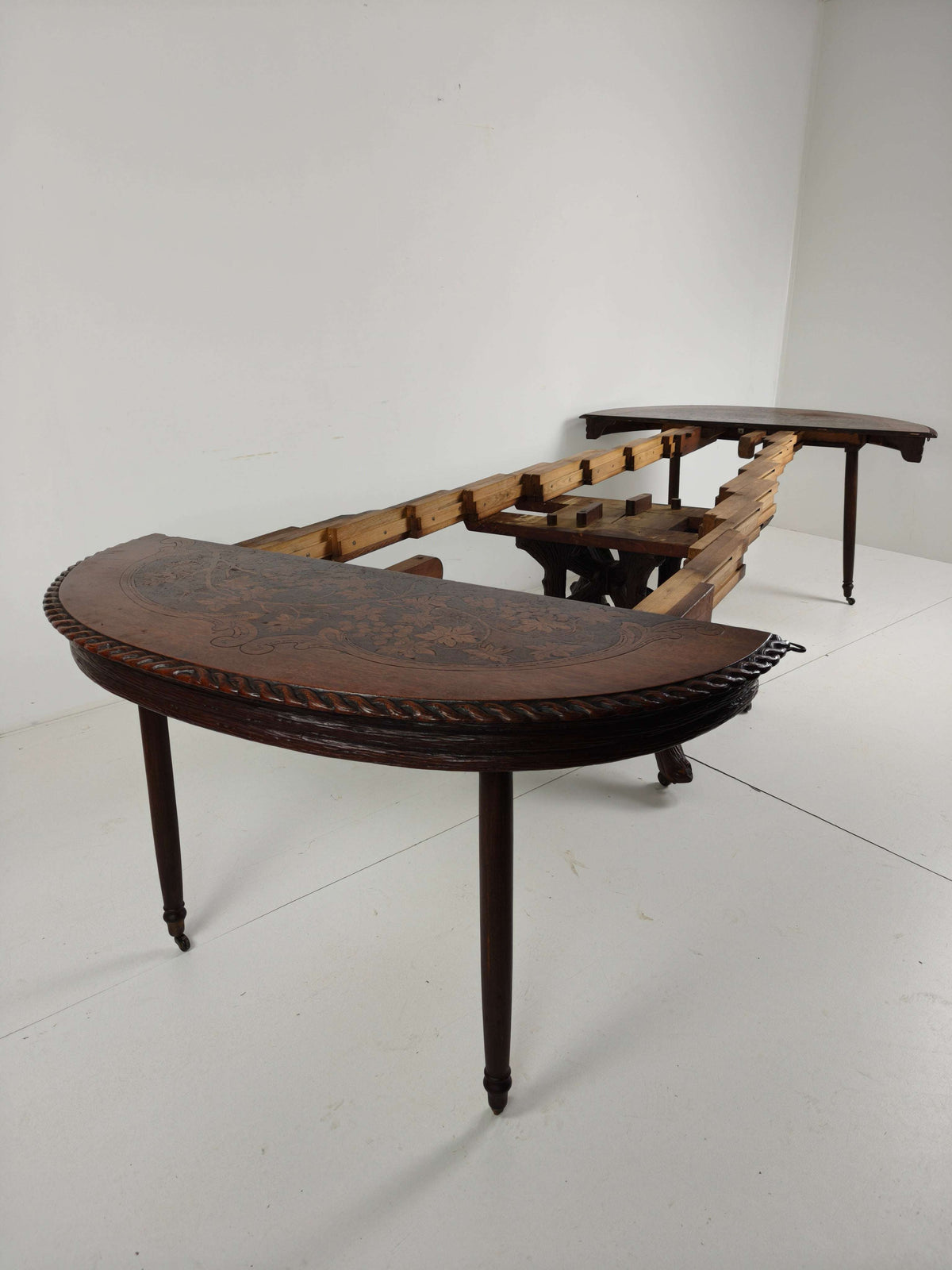 Black Forest Center Table by Matthijs Horrix for Horrix Den Haag, 1890s Black Forest Center Table by Matthijs Horrix for Horrix Den Haag, 1890s