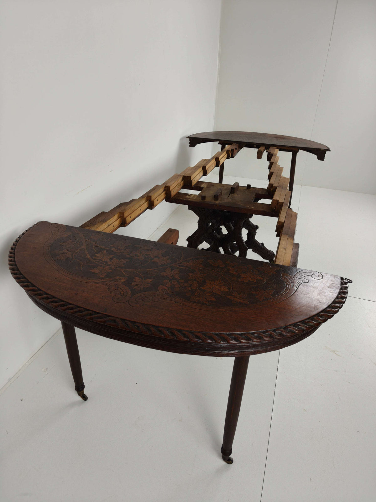 Black Forest Center Table by Matthijs Horrix for Horrix Den Haag, 1890s Black Forest Center Table by Matthijs Horrix for Horrix Den Haag, 1890s
