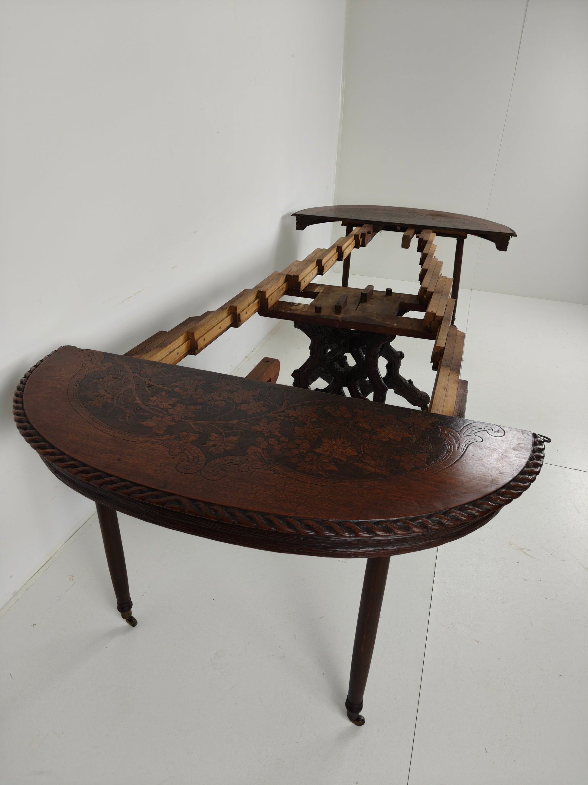 Black Forest Center Table by Matthijs Horrix for Horrix Den Haag, 1890s Black Forest Center Table by Matthijs Horrix for Horrix Den Haag, 1890s