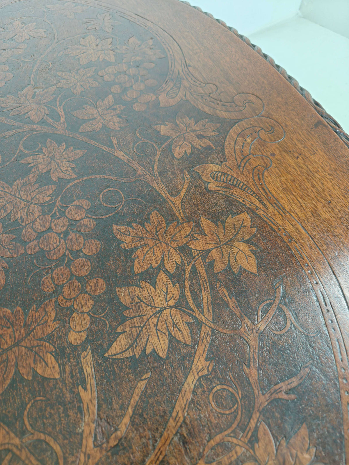 Black Forest Center Table by Matthijs Horrix for Horrix Den Haag, 1890s Black Forest Center Table by Matthijs Horrix for Horrix Den Haag, 1890s