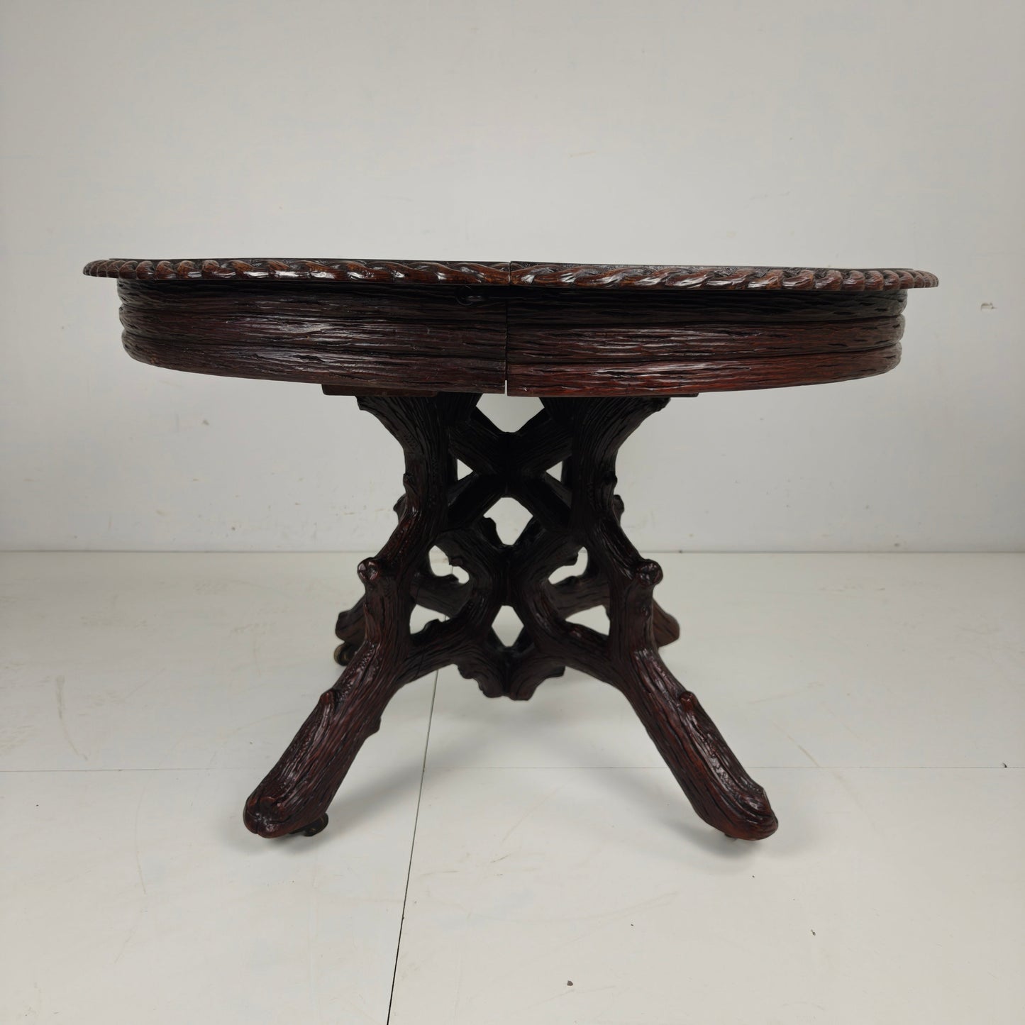 Black Forest Center Table by Matthijs Horrix for Horrix Den Haag, 1890s Black Forest Center Table by Matthijs Horrix for Horrix Den Haag, 1890s