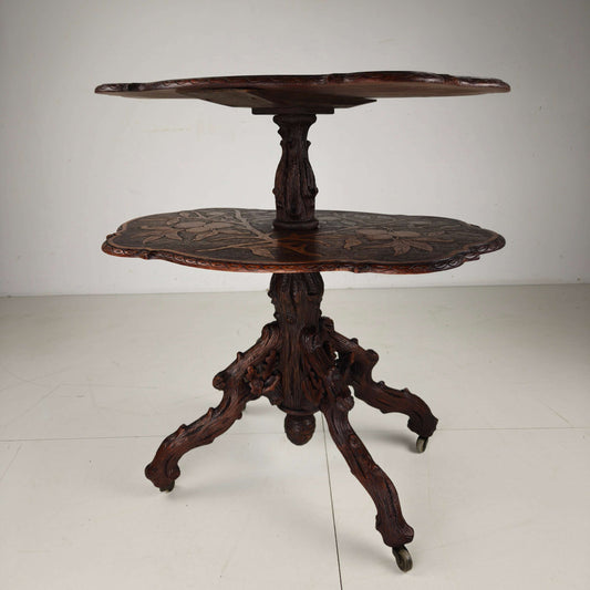 Black Forest Étagère by Horrix – Late 19th Century Black Forest Étagère by Horrix – Late 19th Century