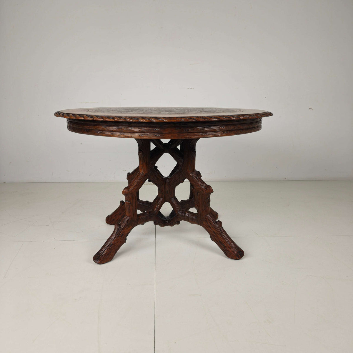 Black Forest Style Dining Table by Horrix – circa 1880 Black Forest Style Dining Table by Horrix – circa 1880