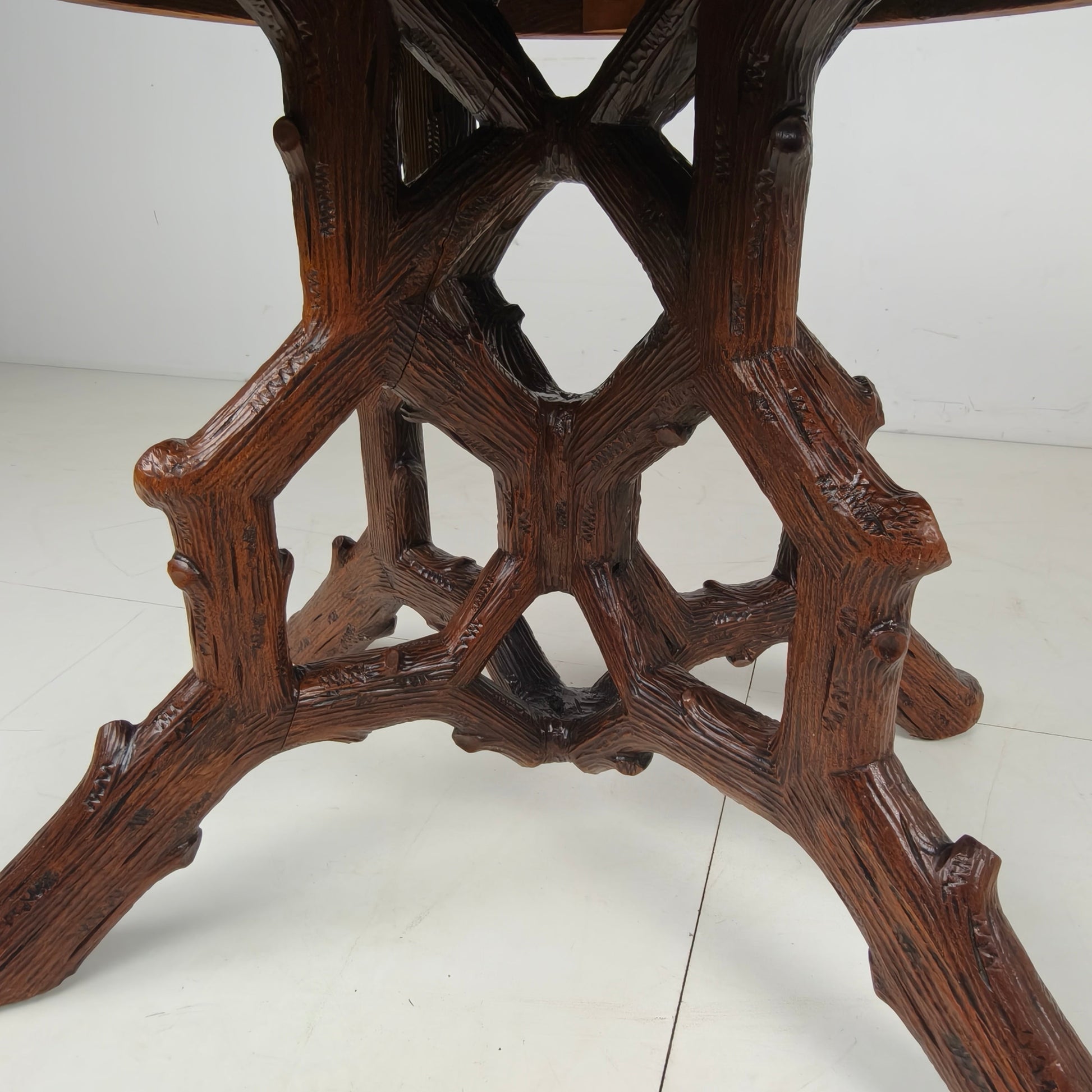 Black Forest Style Dining Table by Horrix – circa 1880 Black Forest Style Dining Table by Horrix – circa 1880