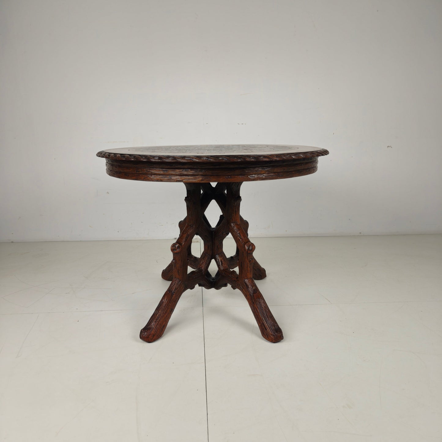 Black Forest Style Dining Table by Horrix – circa 1880 Black Forest Style Dining Table by Horrix – circa 1880