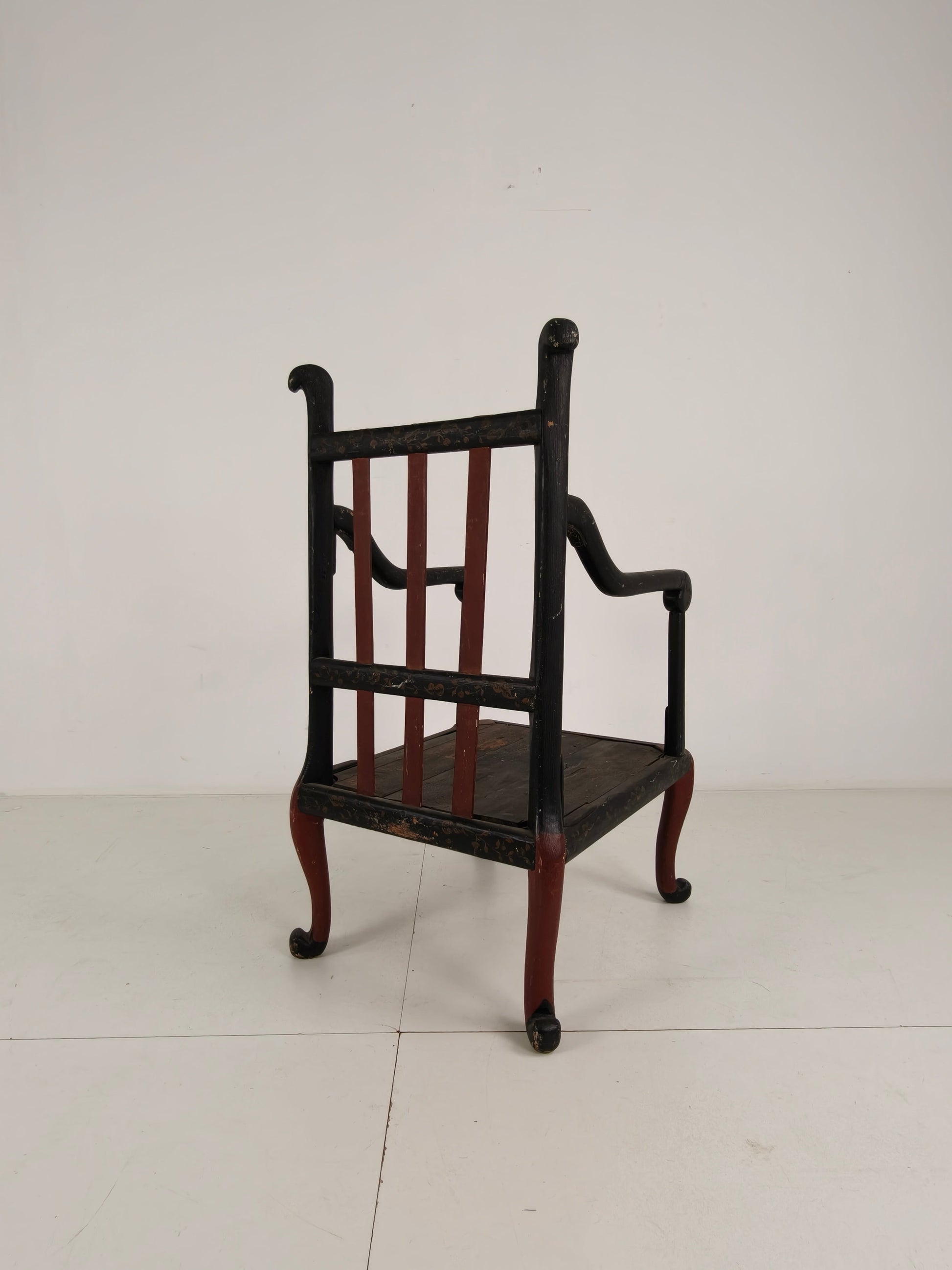 Chinoiserie English Armchair Circa 1900 Chinoiserie English Armchair Circa 1900