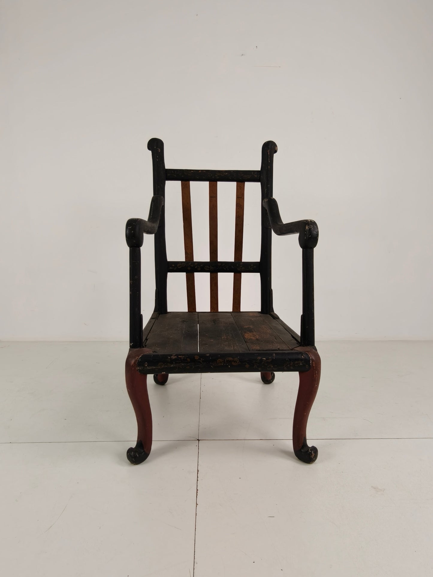 Chinoiserie English Armchair Circa 1900 Chinoiserie English Armchair Circa 1900