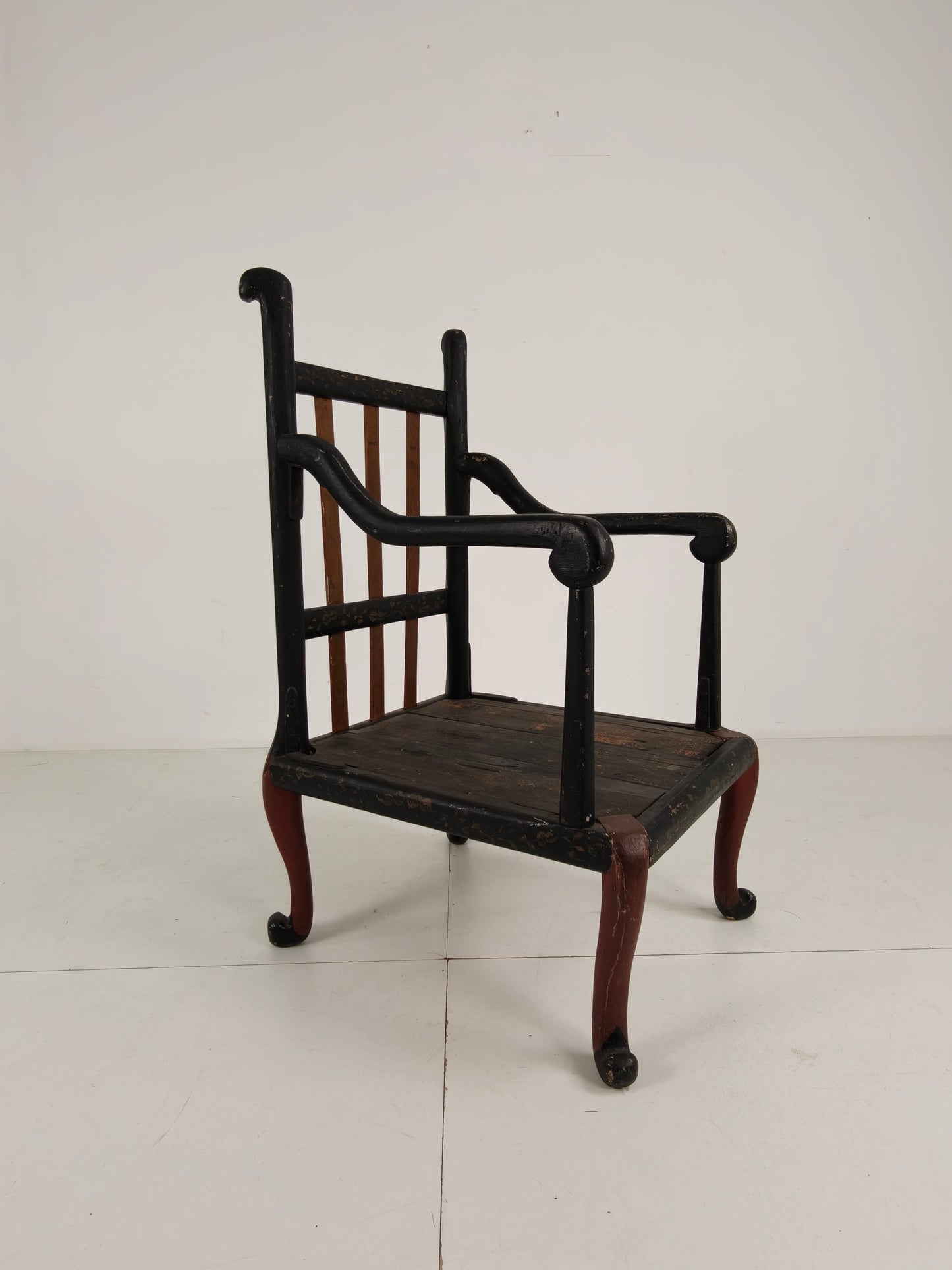Chinoiserie English Armchair Circa 1900 Chinoiserie English Armchair Circa 1900