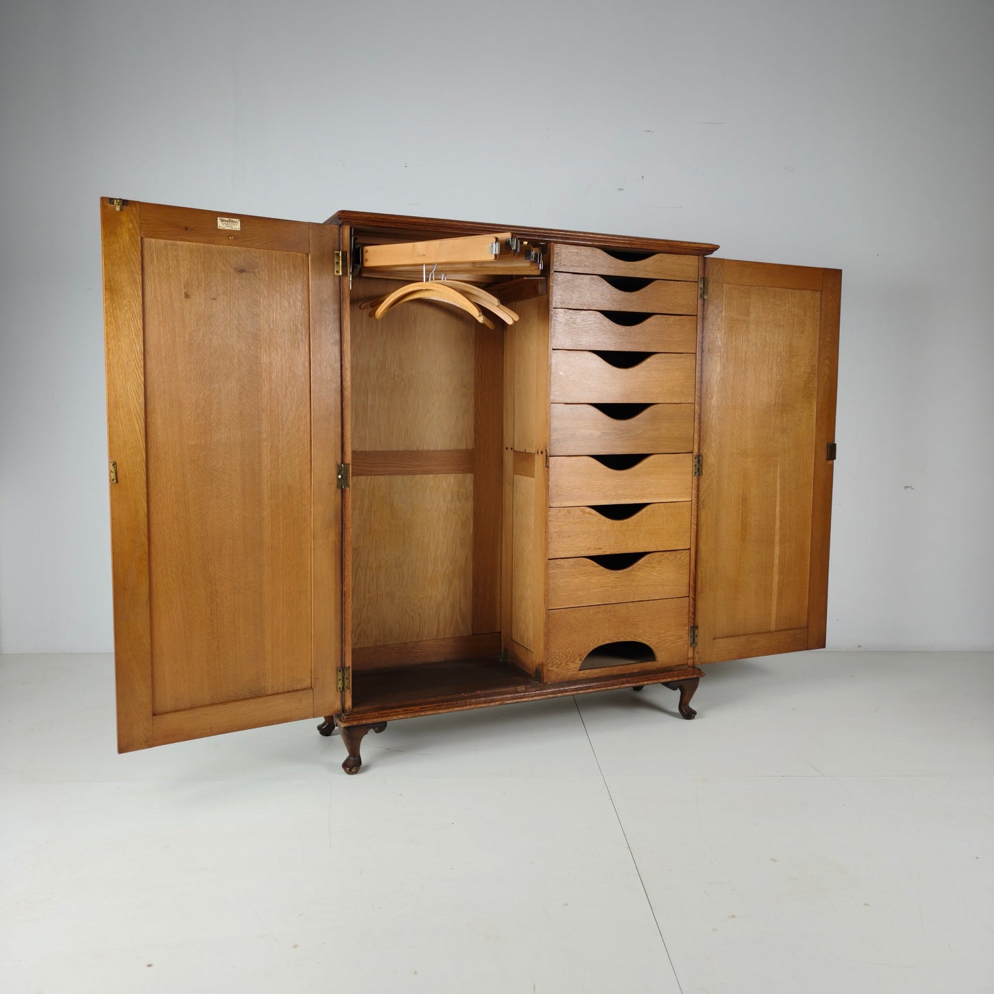 Early 20th Century Art deco Wardrobe by Innovation Ingenuities Ltd Early 20th Century Art deco Wardrobe by Innovation Ingenuities Ltd