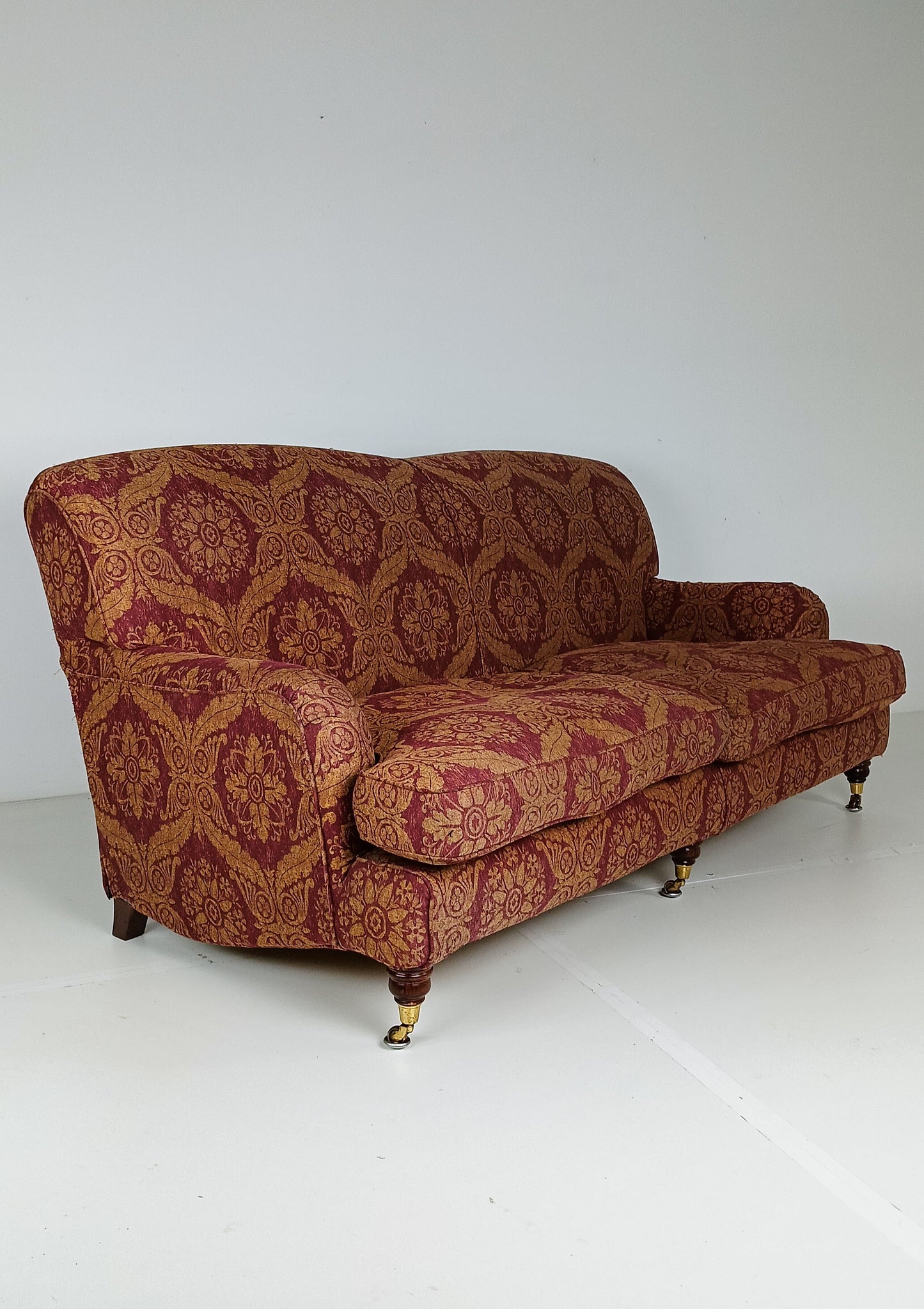 Edwardian Style English Sofa (3p) Edwardian Style English Sofa (3p)