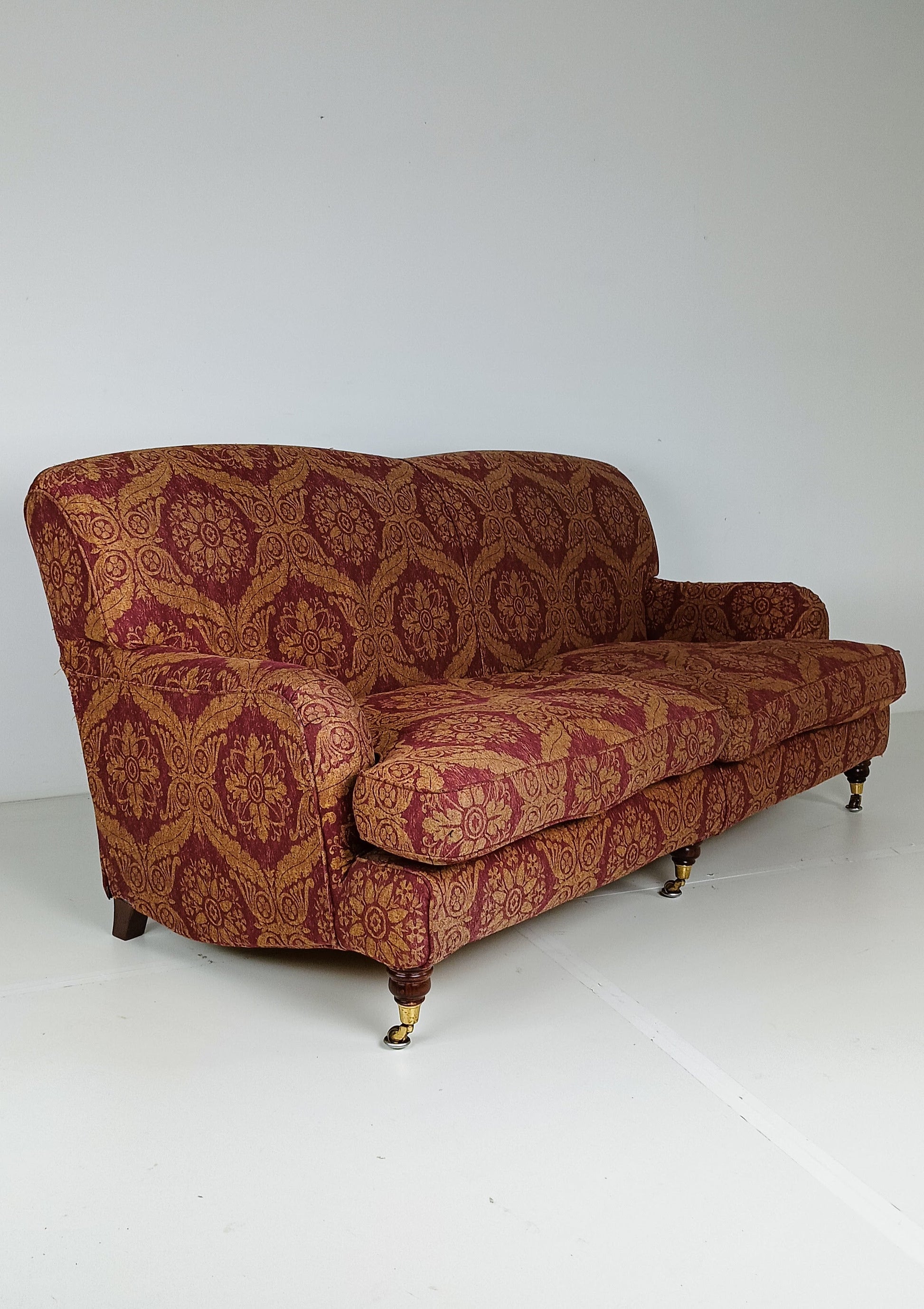 Edwardian Style English Sofa (3p) Edwardian Style English Sofa (3p)