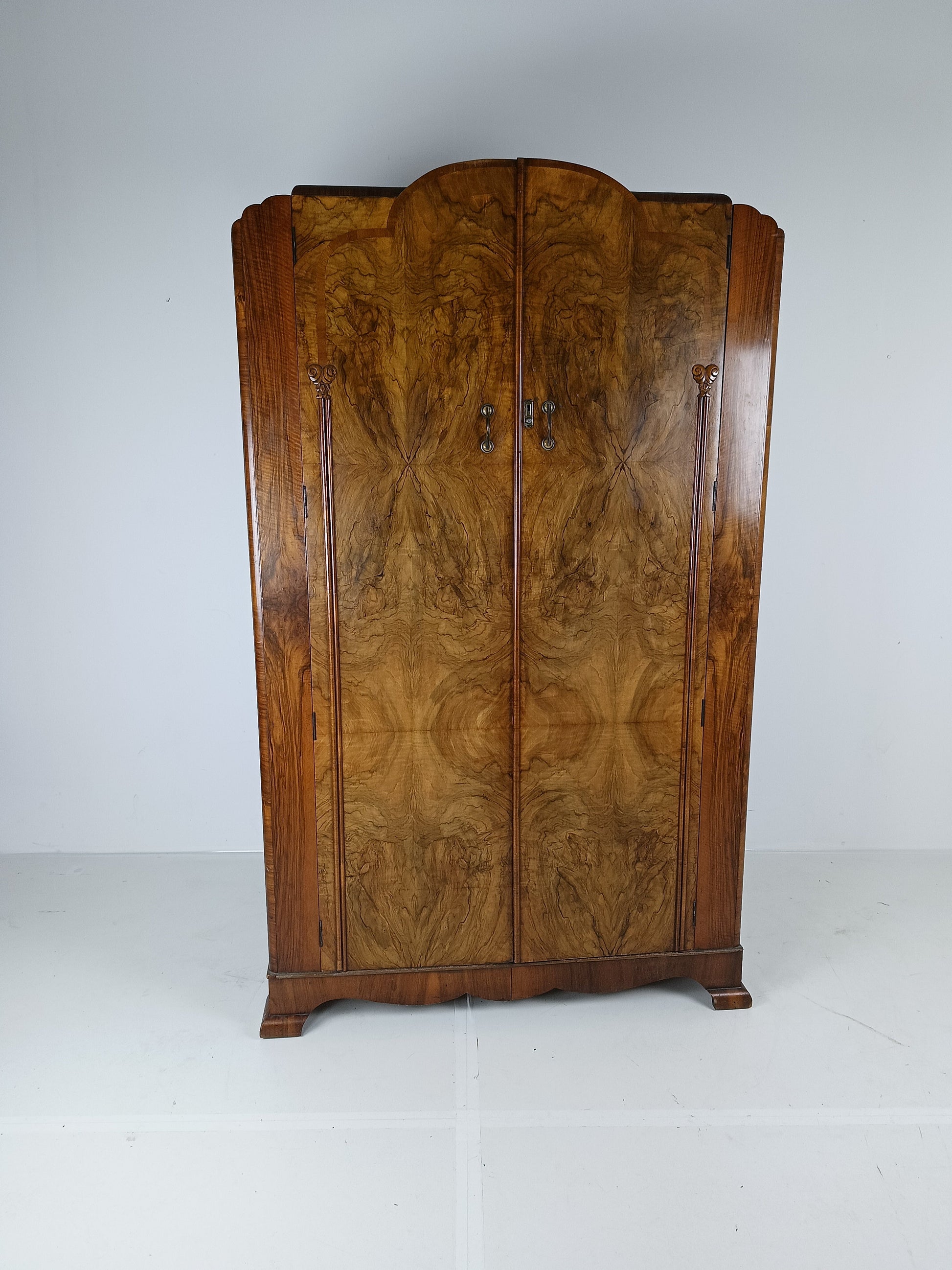 English Antique Wardrobe 1920's English Antique Wardrobe 1920's