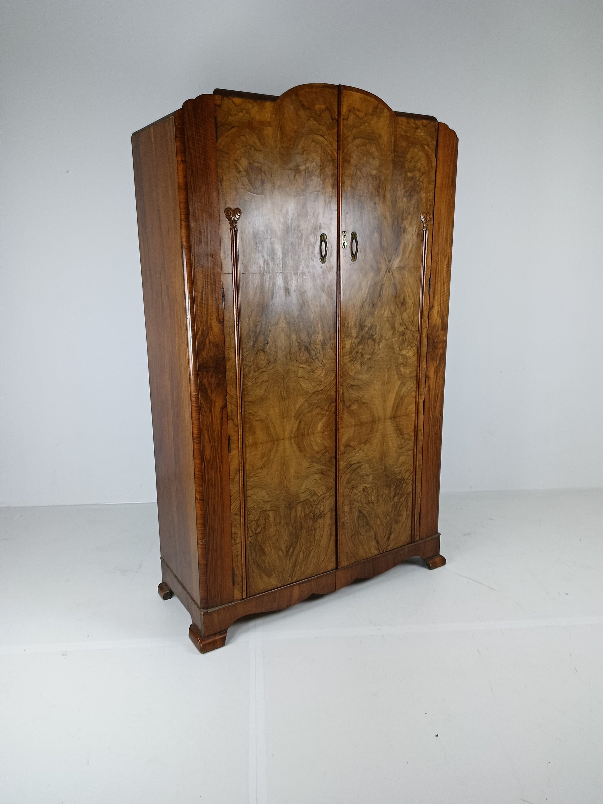 English Antique Wardrobe 1920's English Antique Wardrobe 1920's