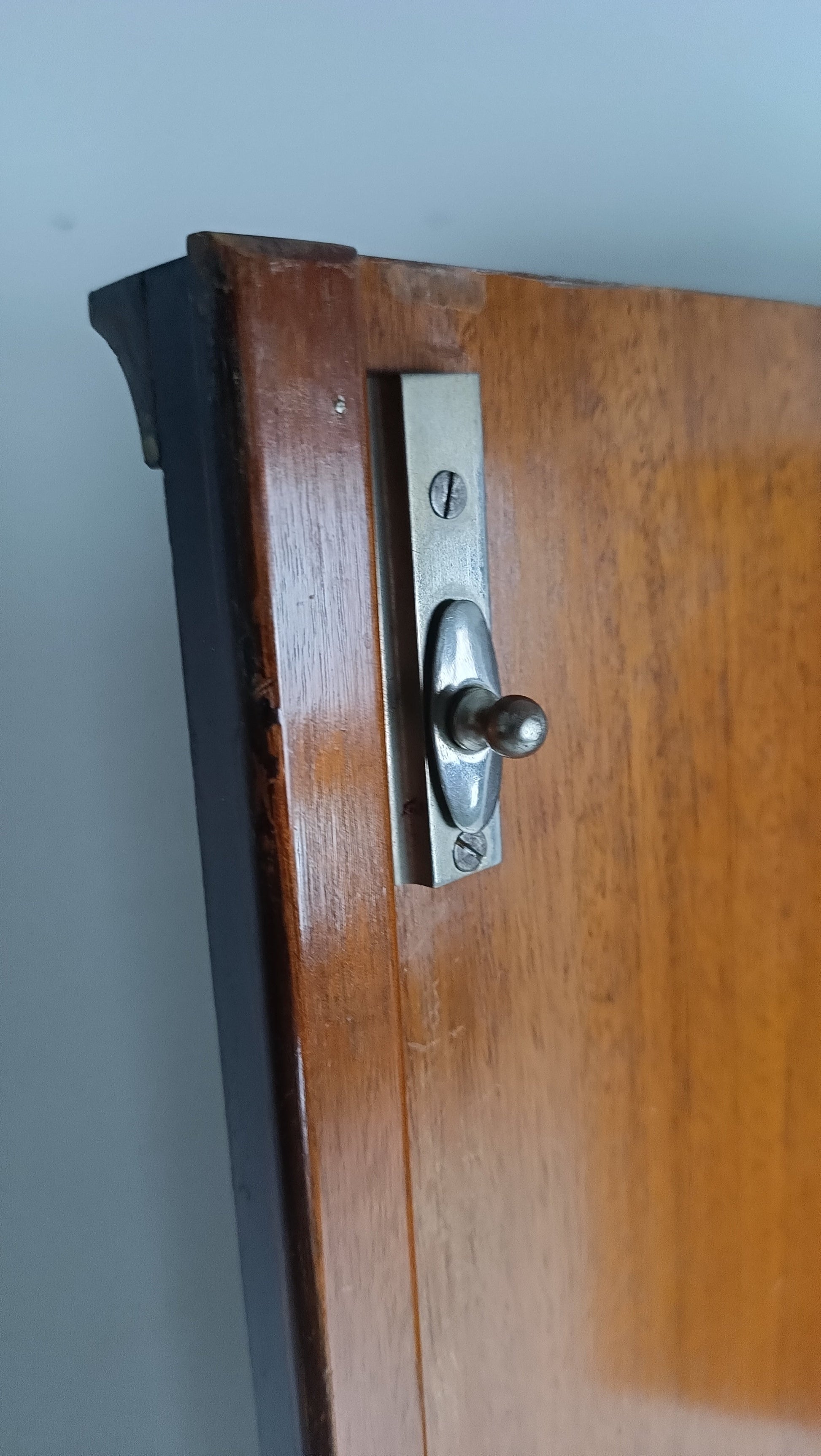English Art Deco Burrnut Wardrobe English Art Deco Burrnut Wardrobe