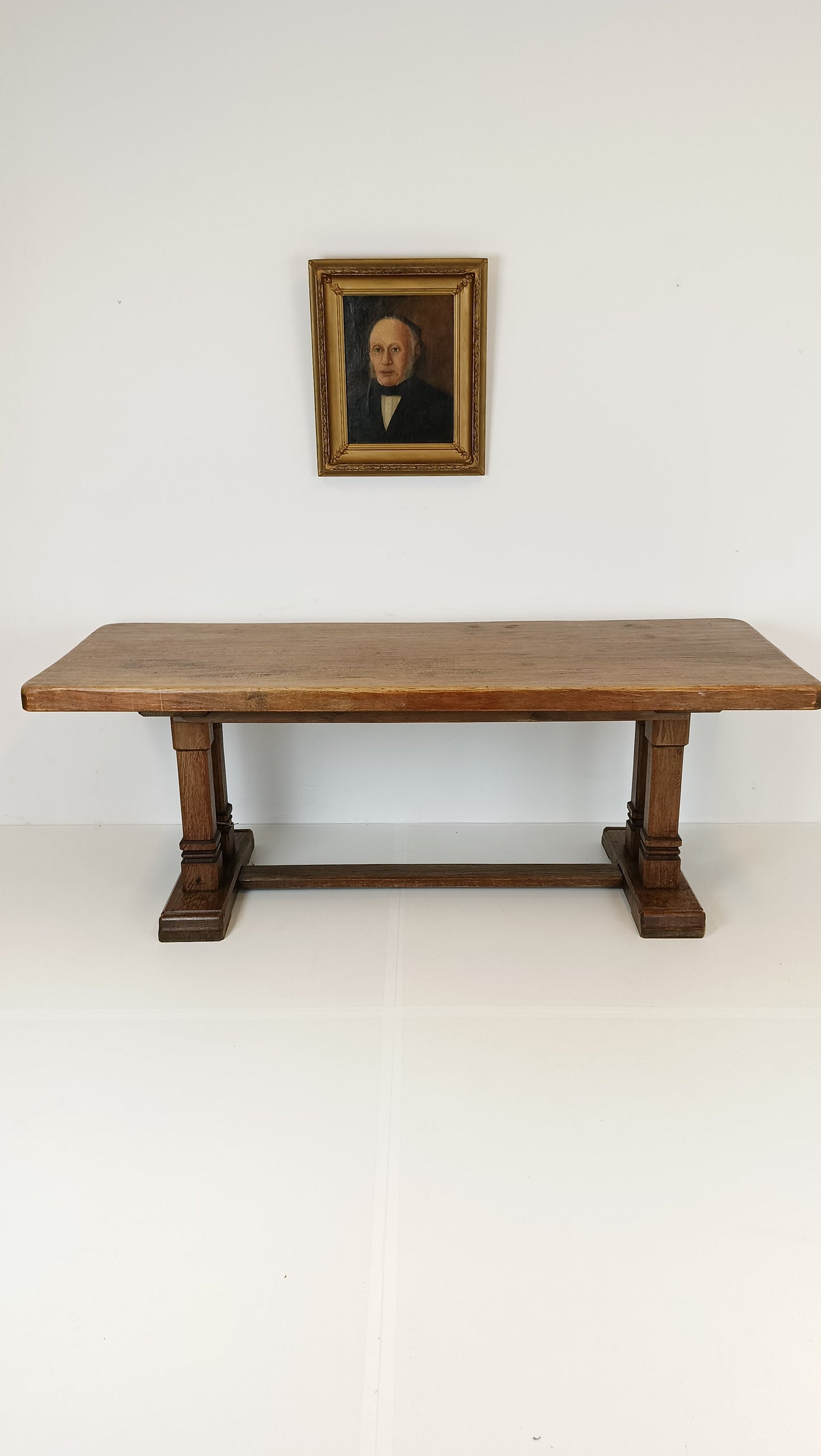 Excellent Oak Monastary Table Excellent Oak Monastary Table