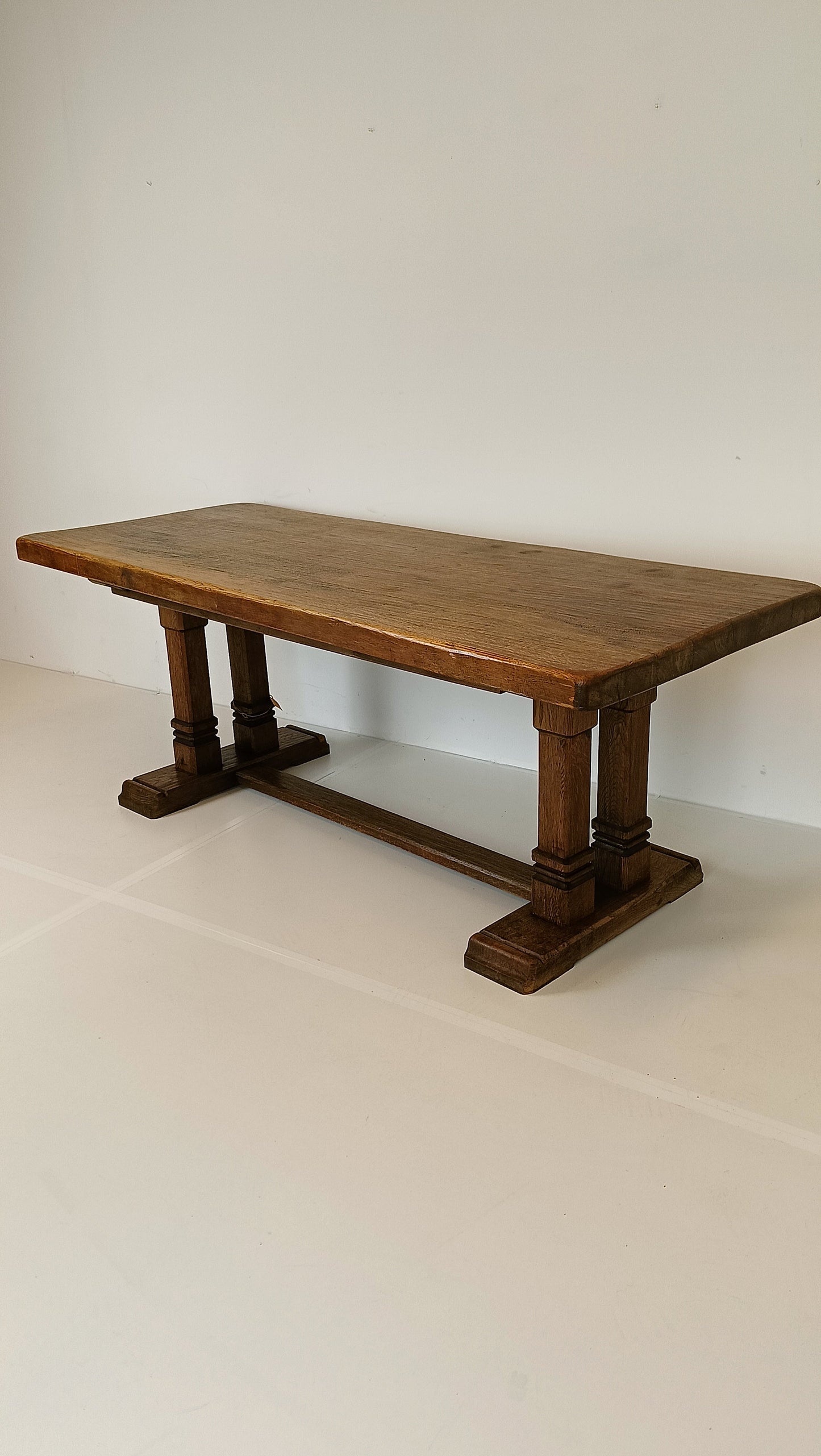 Excellent Oak Monastary Table Excellent Oak Monastary Table