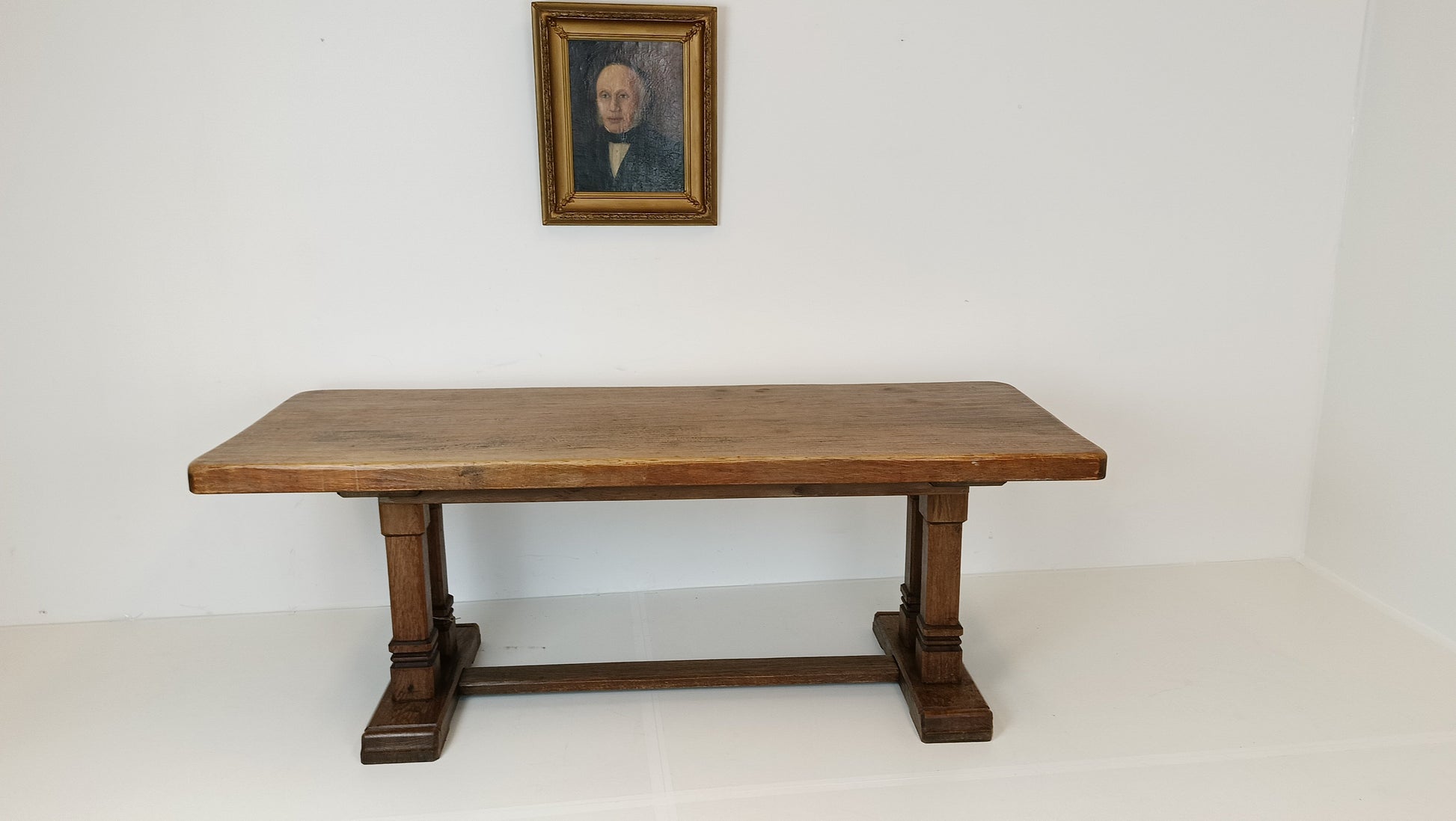 Excellent Oak Monastary Table Excellent Oak Monastary Table